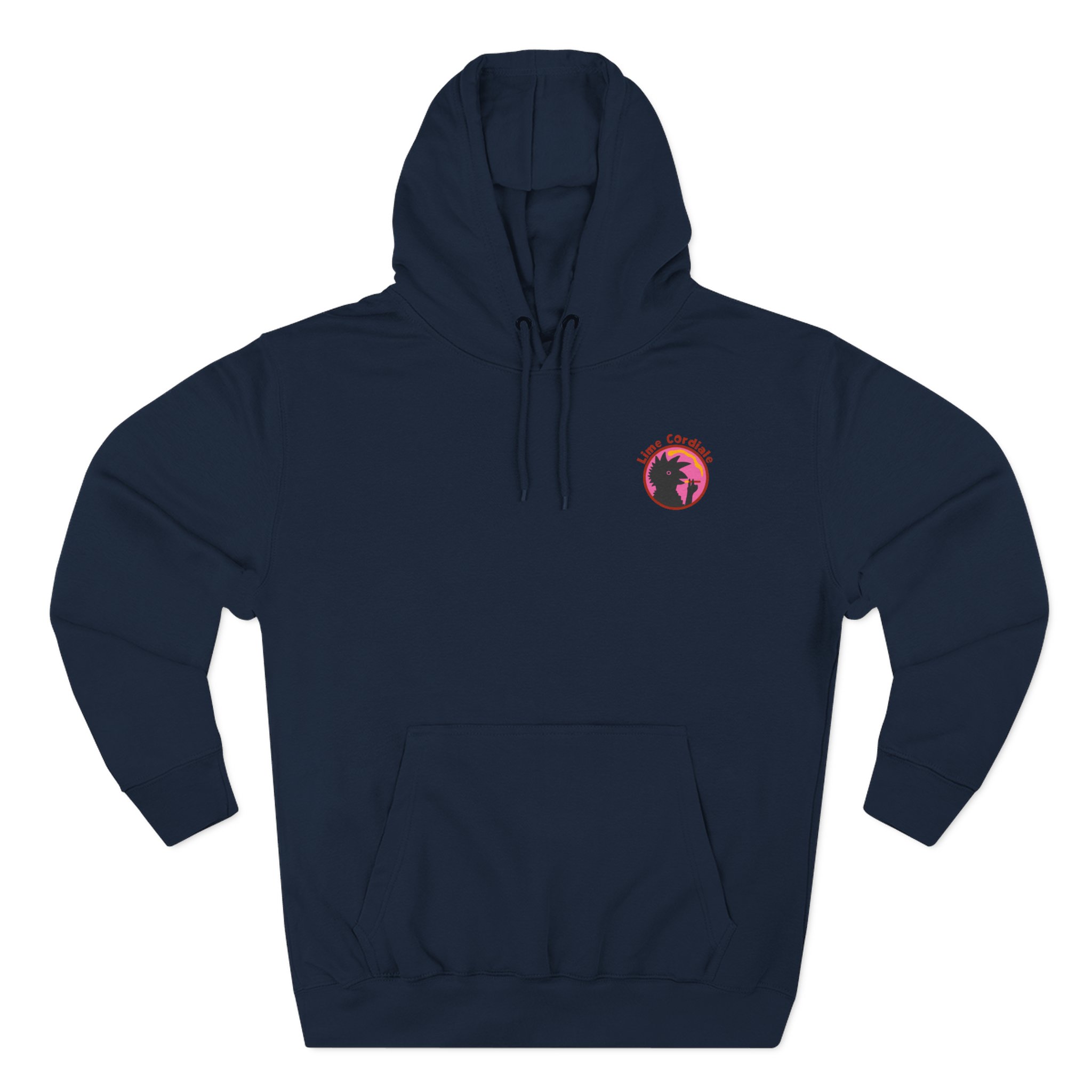 Lime Cordiale Cockatoo Three-Panel Fleece Hoodie - Image 7