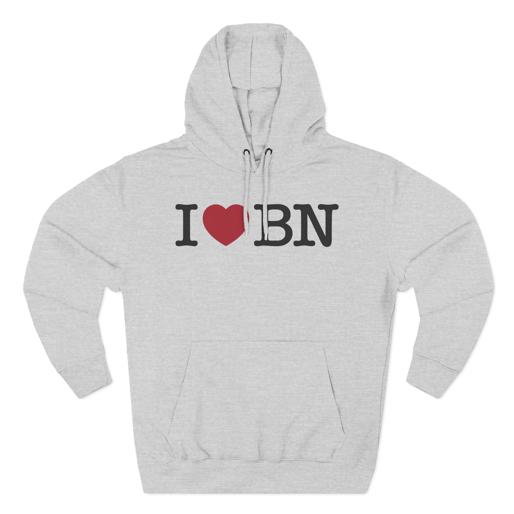 Quevedo I Love Bn Three-Panel Fleece Hoodie - Image 3