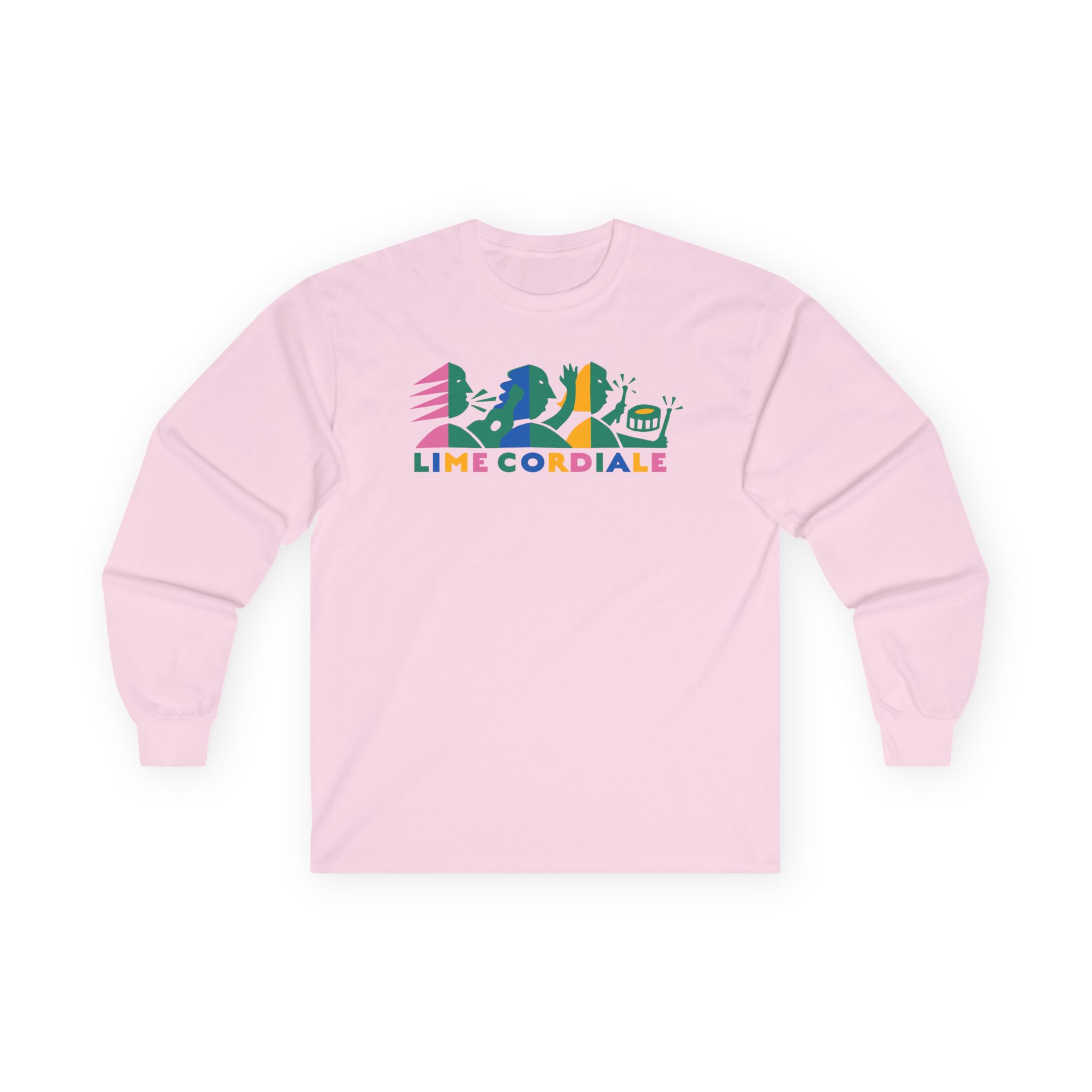 Lime Cordiale Logo Unisex Ultra Cotton Long Sleeve Tee - Image 7