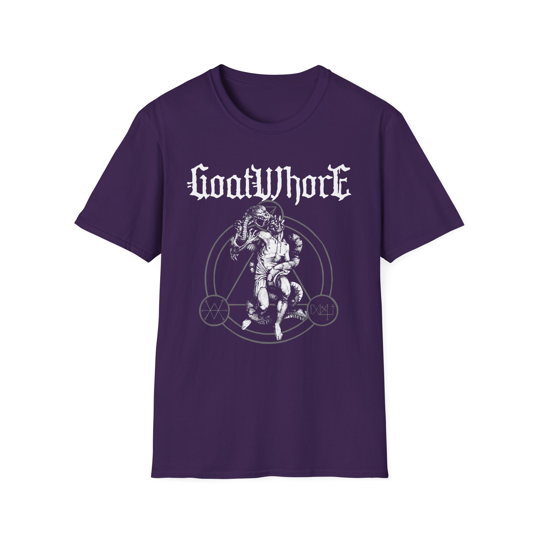 Goatwhore serpent Soul Unisex Softstyle T-Shirt - Image 11