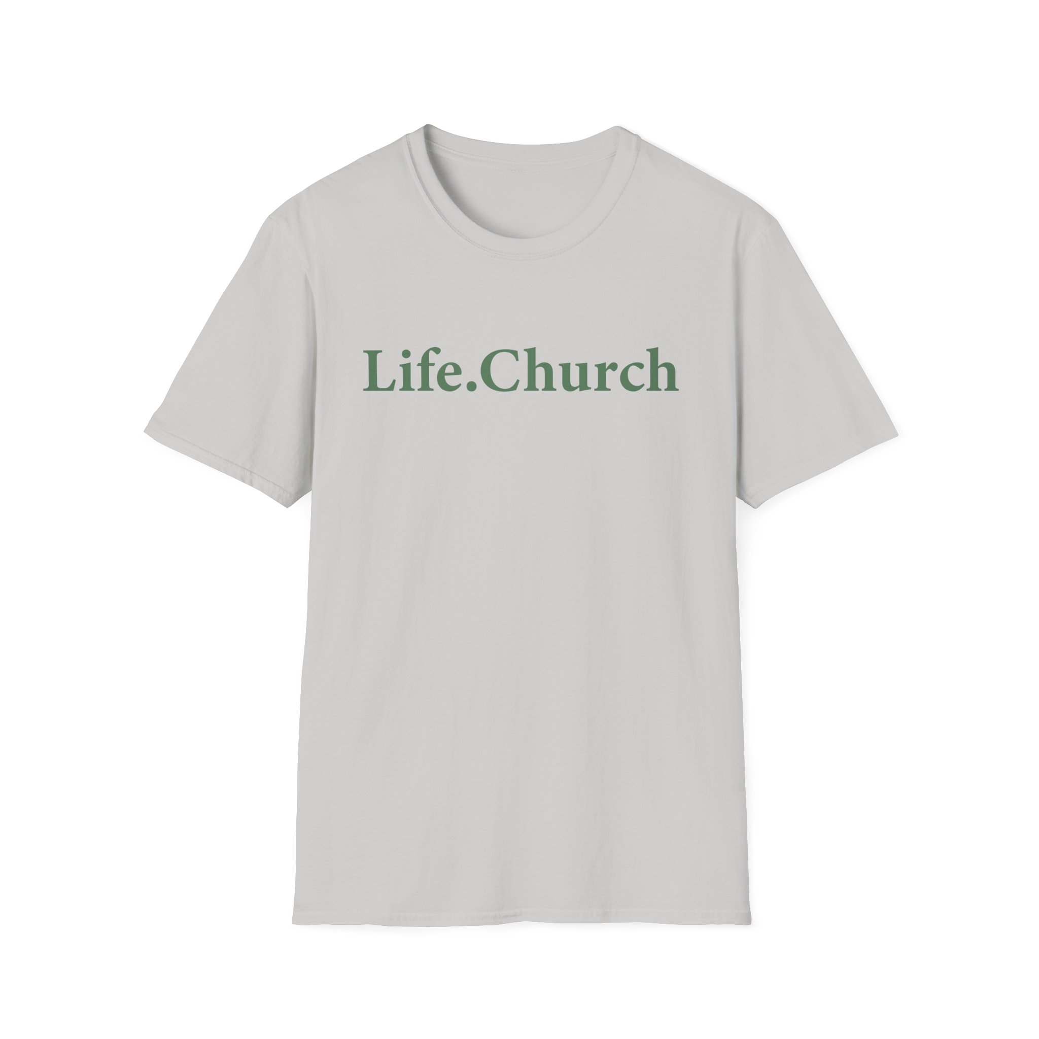 Life Church Two-tone Heavyweight Unisex Softstyle T-Shirt - Image 7
