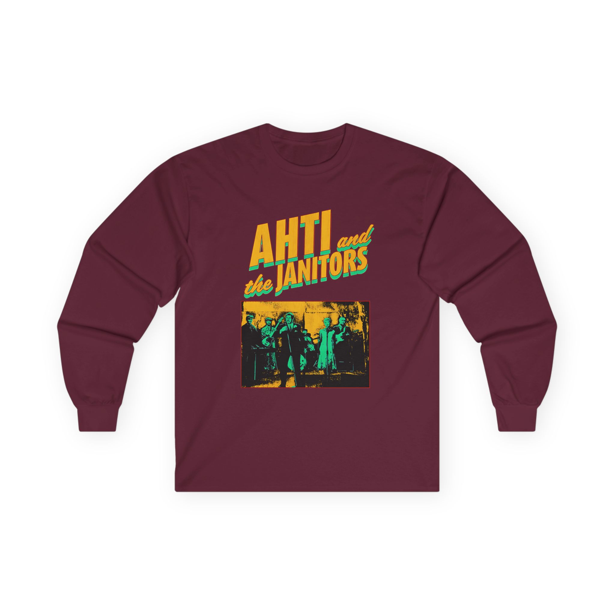 Alan Wake Ahti And The Janitors Unisex Ultra Cotton Long Sleeve Tee - Image 3