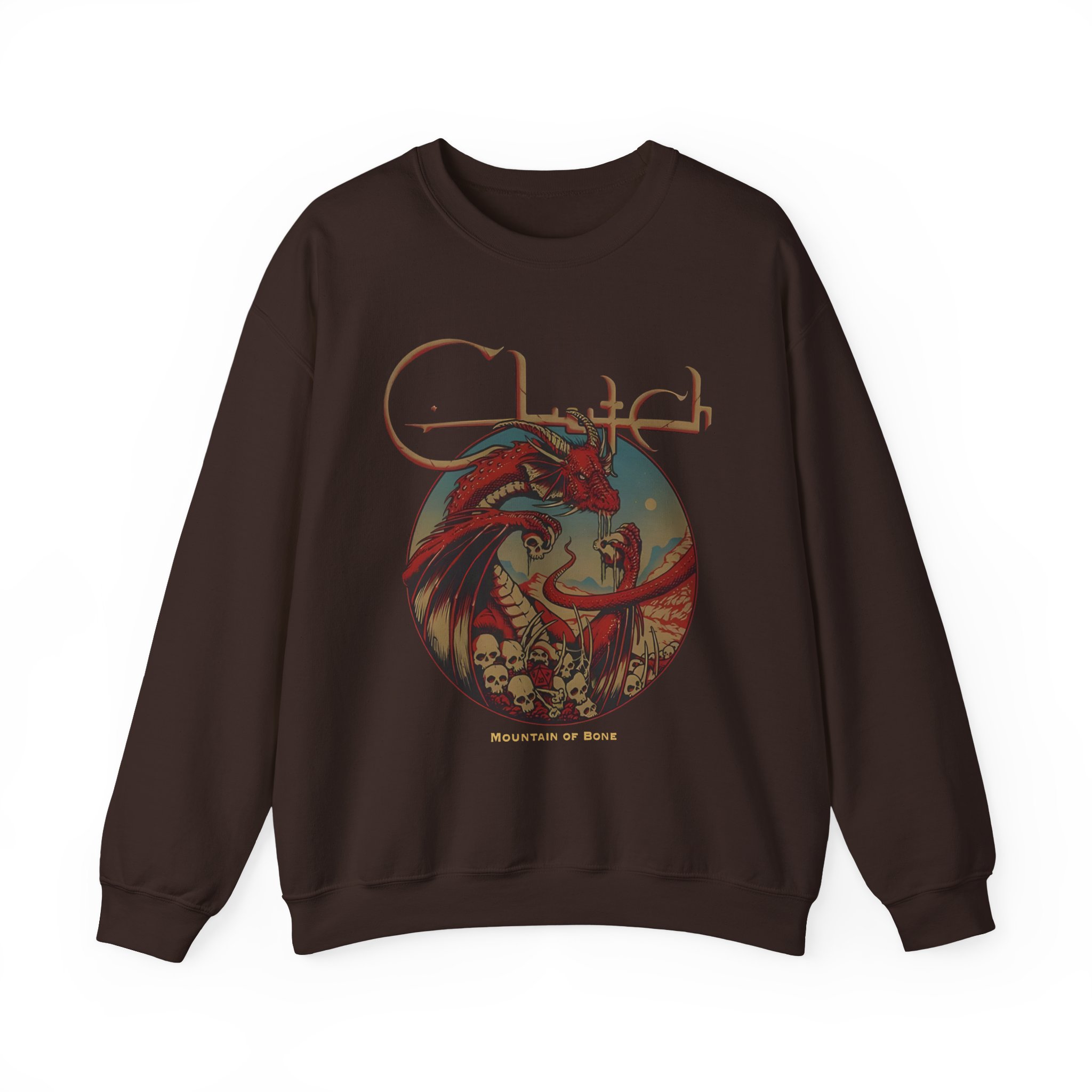 Clutch Mountain Of Bone Unisex Heavy Blend™ Crewneck Sweatshirt - Image 9