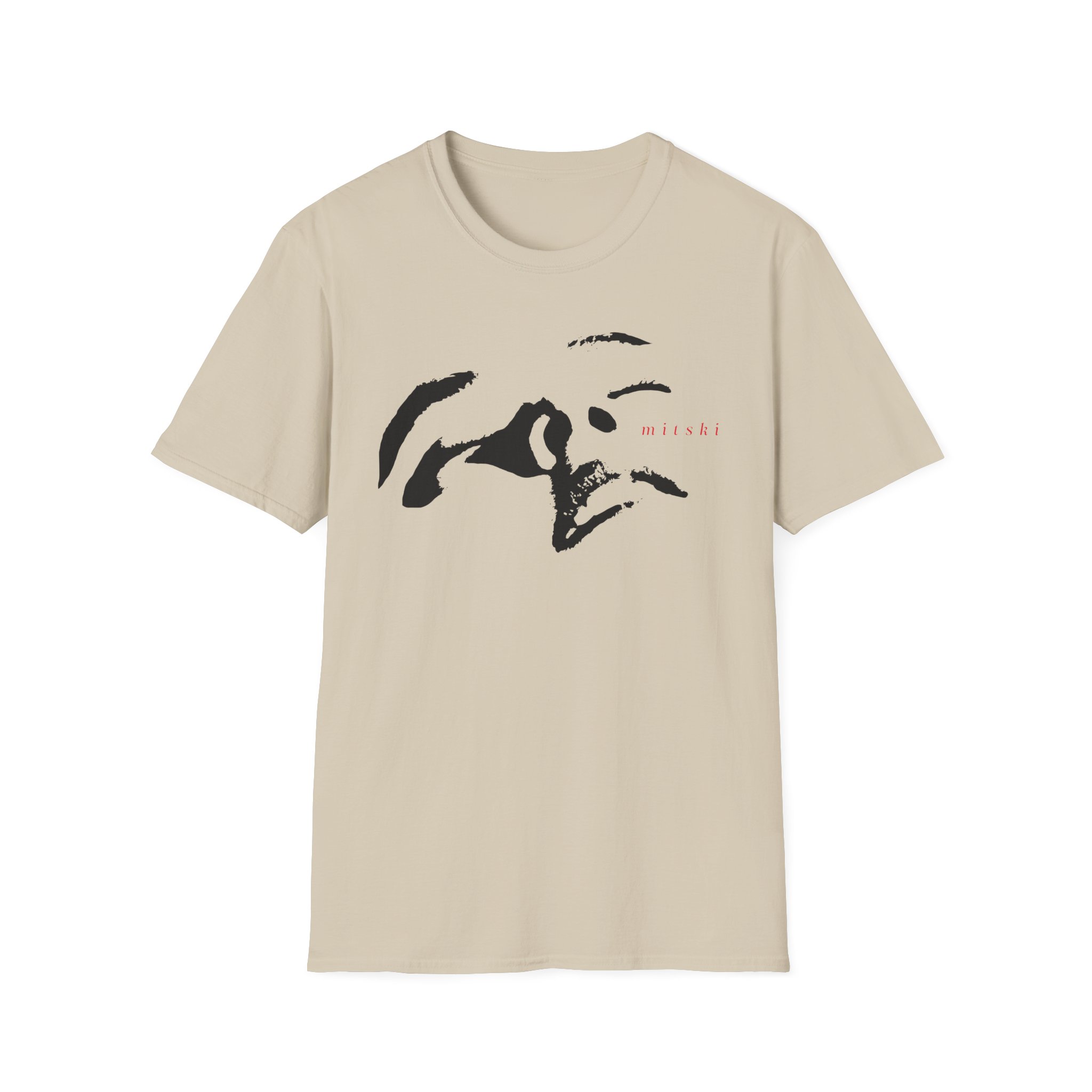 Mitski Face Unisex Softstyle T-Shirt - Image 3