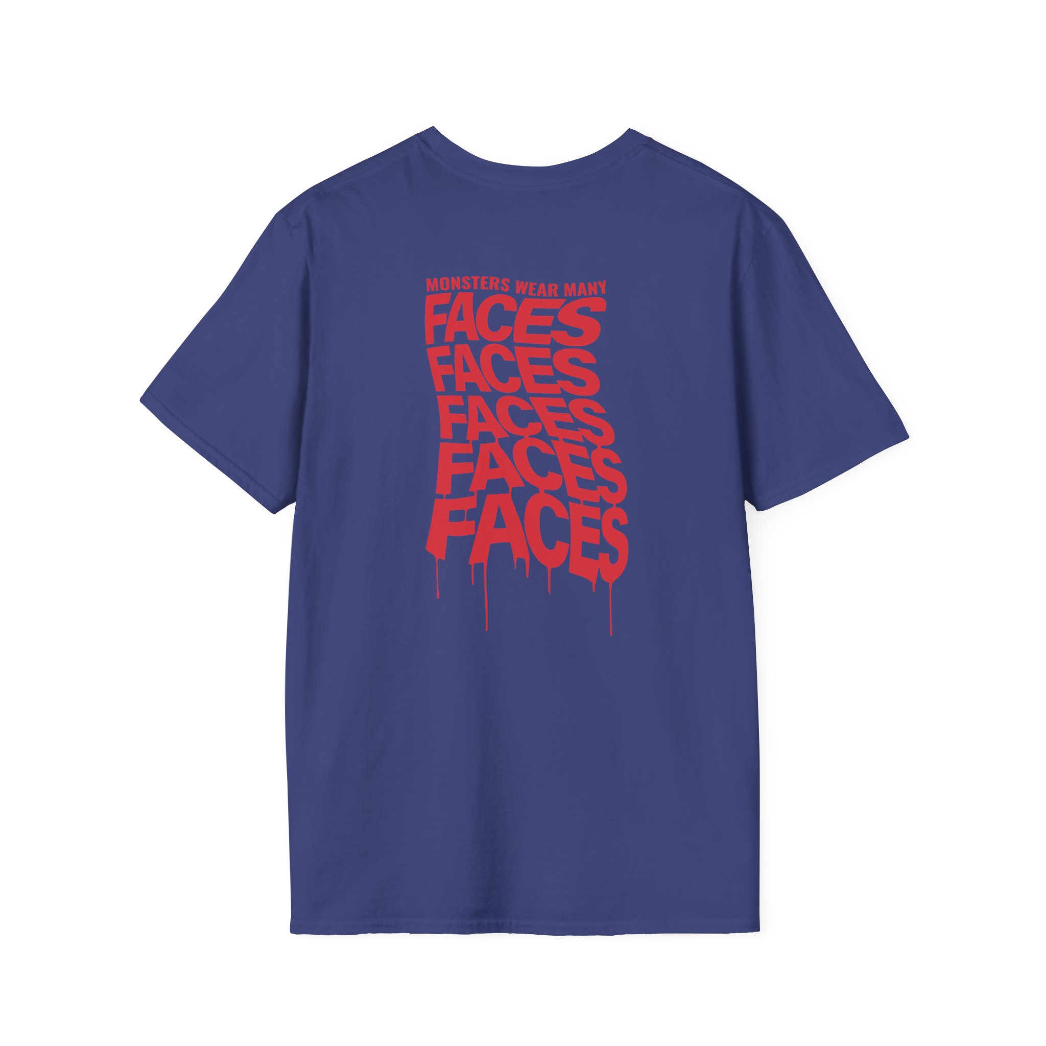 Alan Wake Faces Unisex Softstyle T-Shirt - Image 12