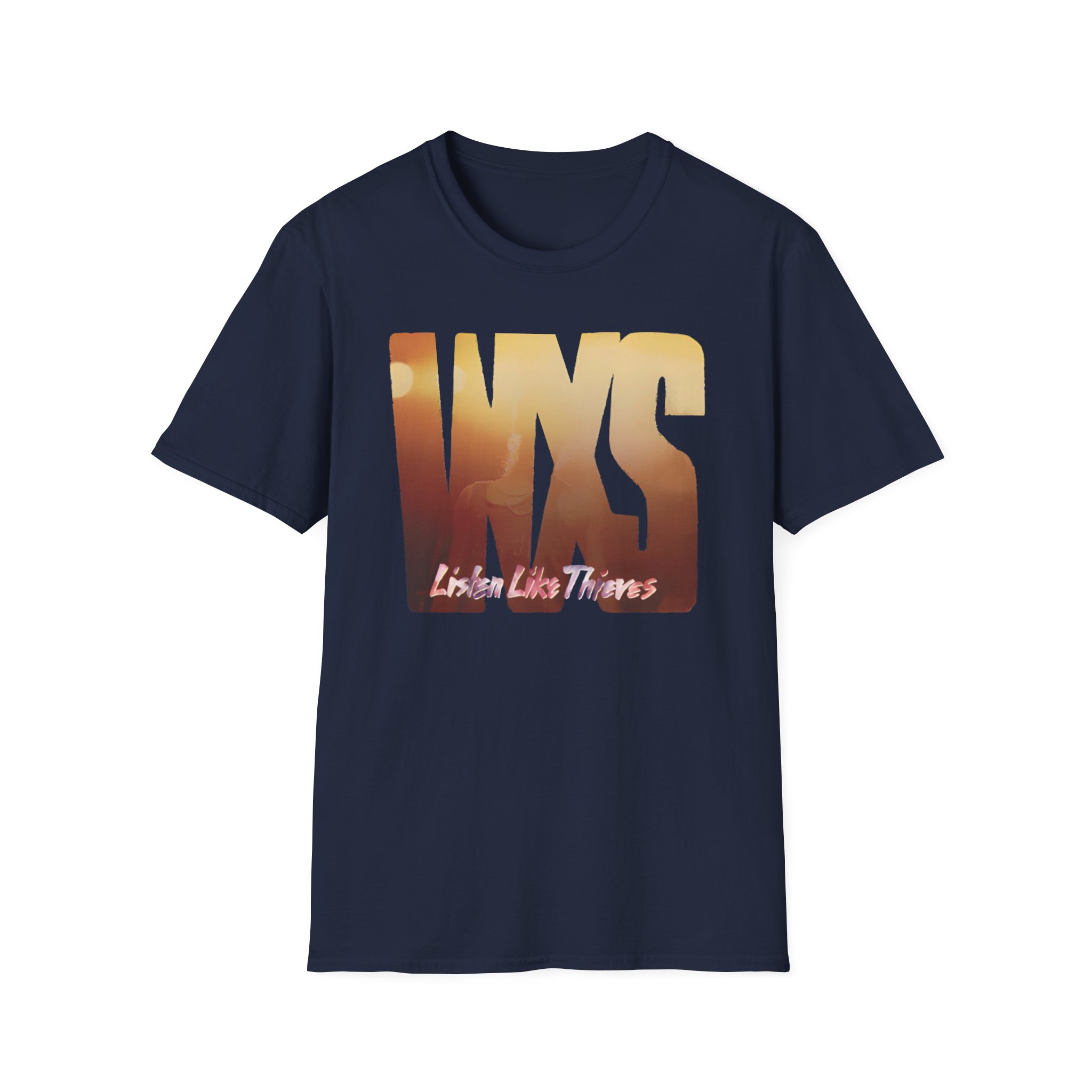 Inxs Listen Like Thieves Unisex Softstyle T-Shirt - Image 7