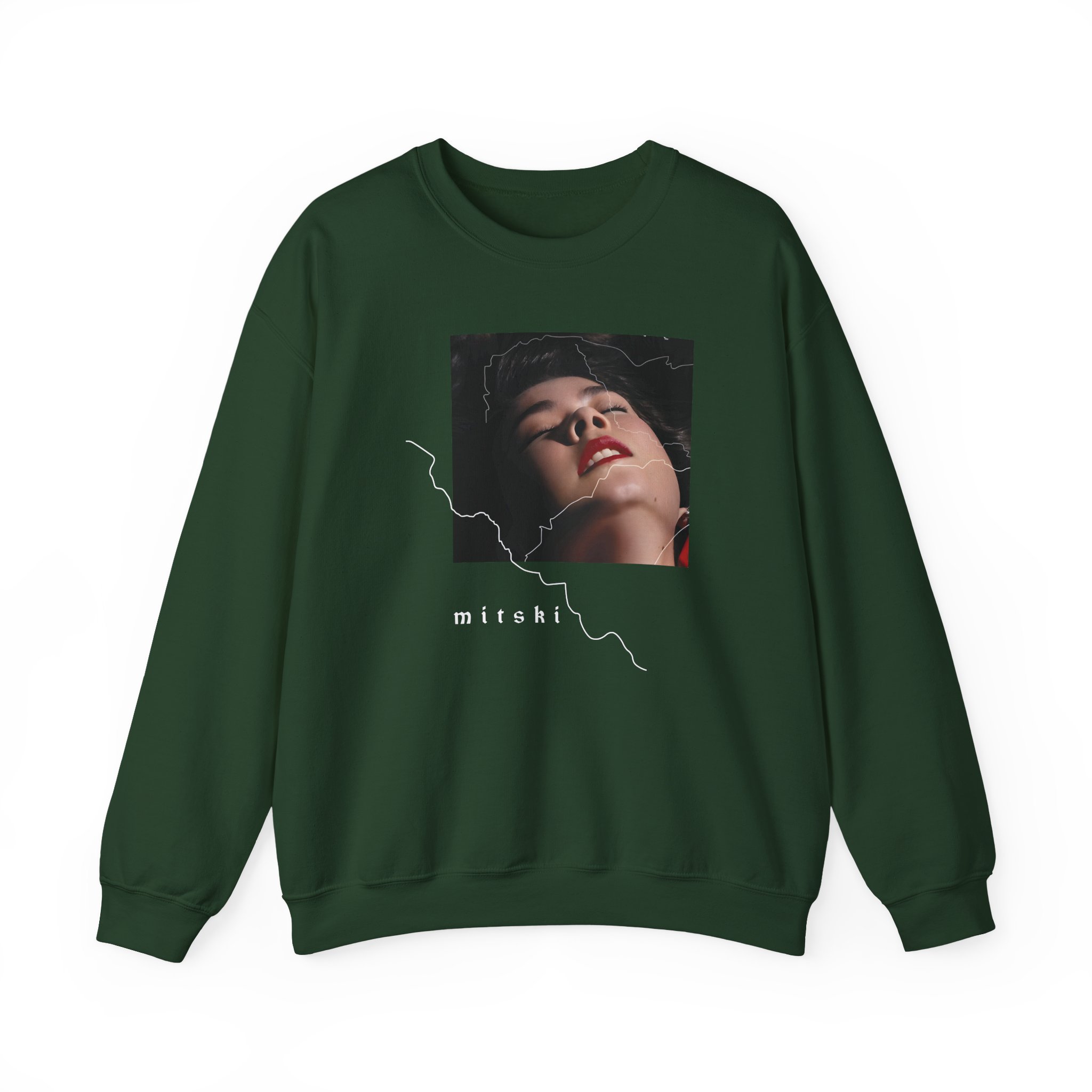 Secretly Store Mitski Unisex Heavy Blend™ Crewneck Sweatshirt - Image 7