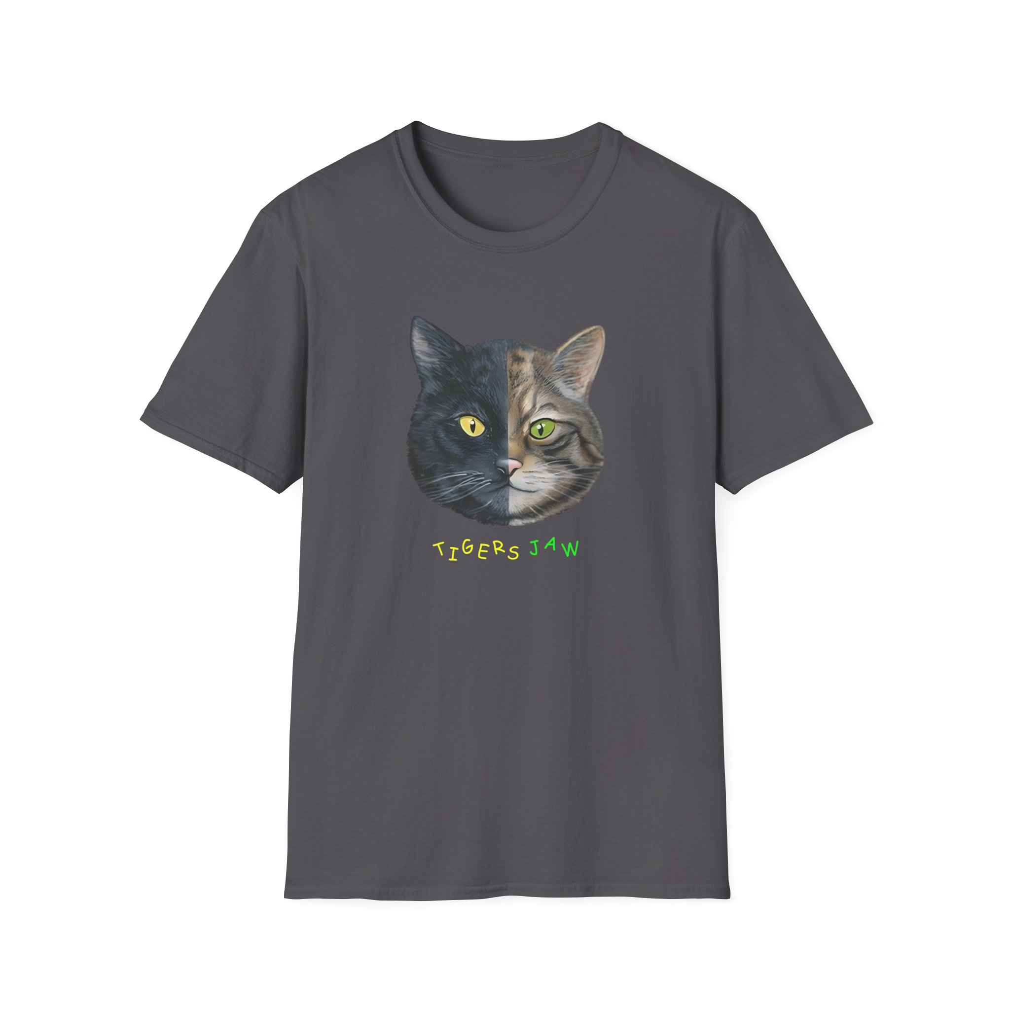 Tigers Jaw Cat Unisex Softstyle T-Shirt - Image 23