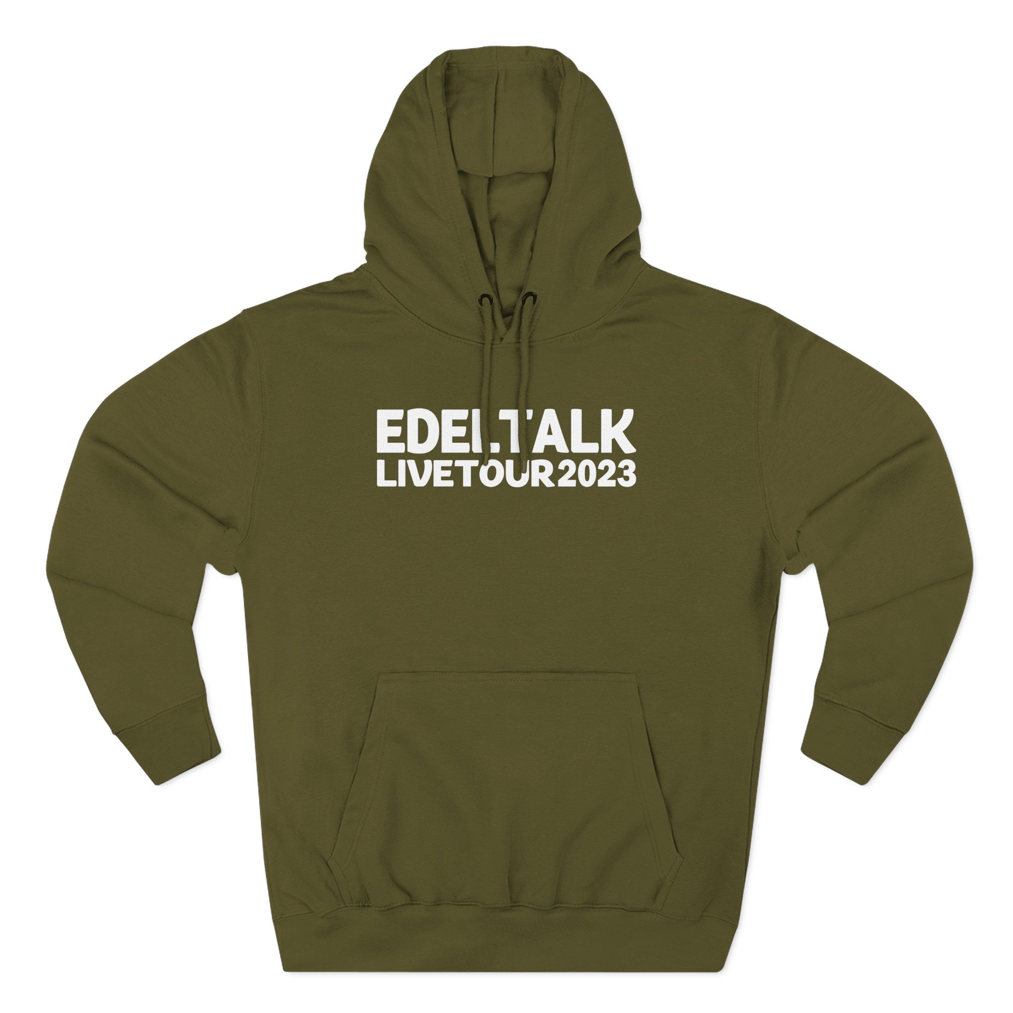 Edeltalk Podcast Livetour 2023 Three-Panel Fleece Hoodie - Image 5