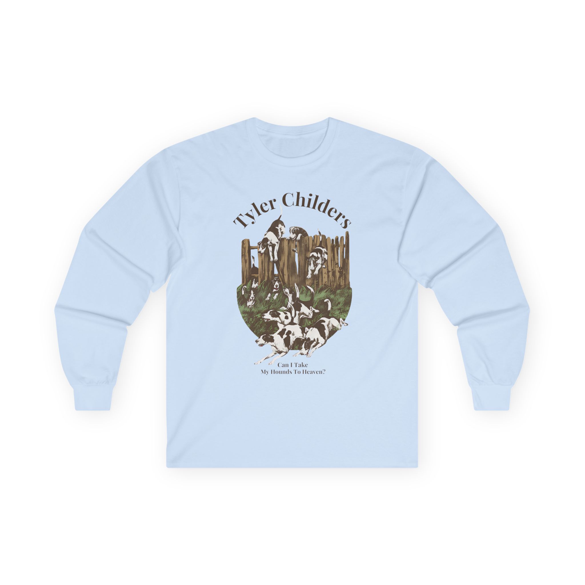 Tyler Childers Grey Hounds Unisex Ultra Cotton Long Sleeve Tee - Image 7