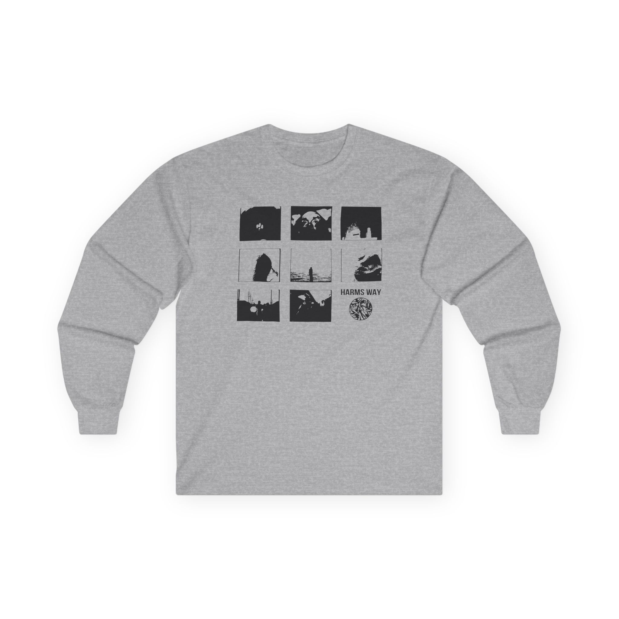 Harms Way Silent Wolf Unisex Ultra Cotton Long Sleeve Tee - Image 5