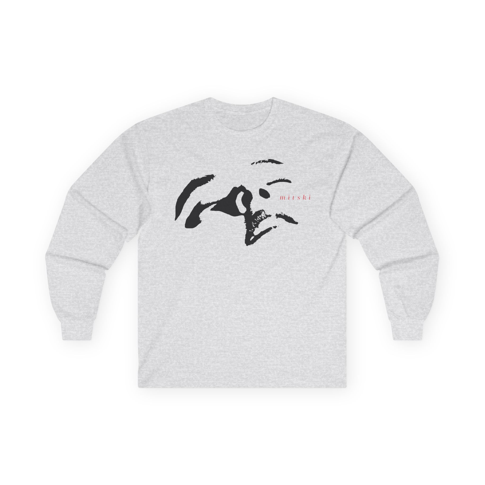 Mitski Face Unisex Ultra Cotton Long Sleeve Tee - Image 3
