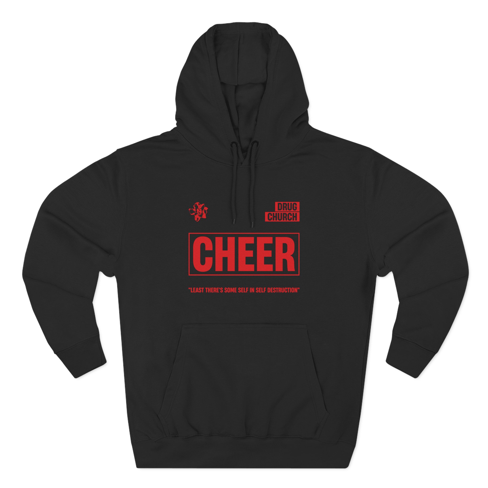 Drug Church Cheer Three-Panel Fleece Hoodie