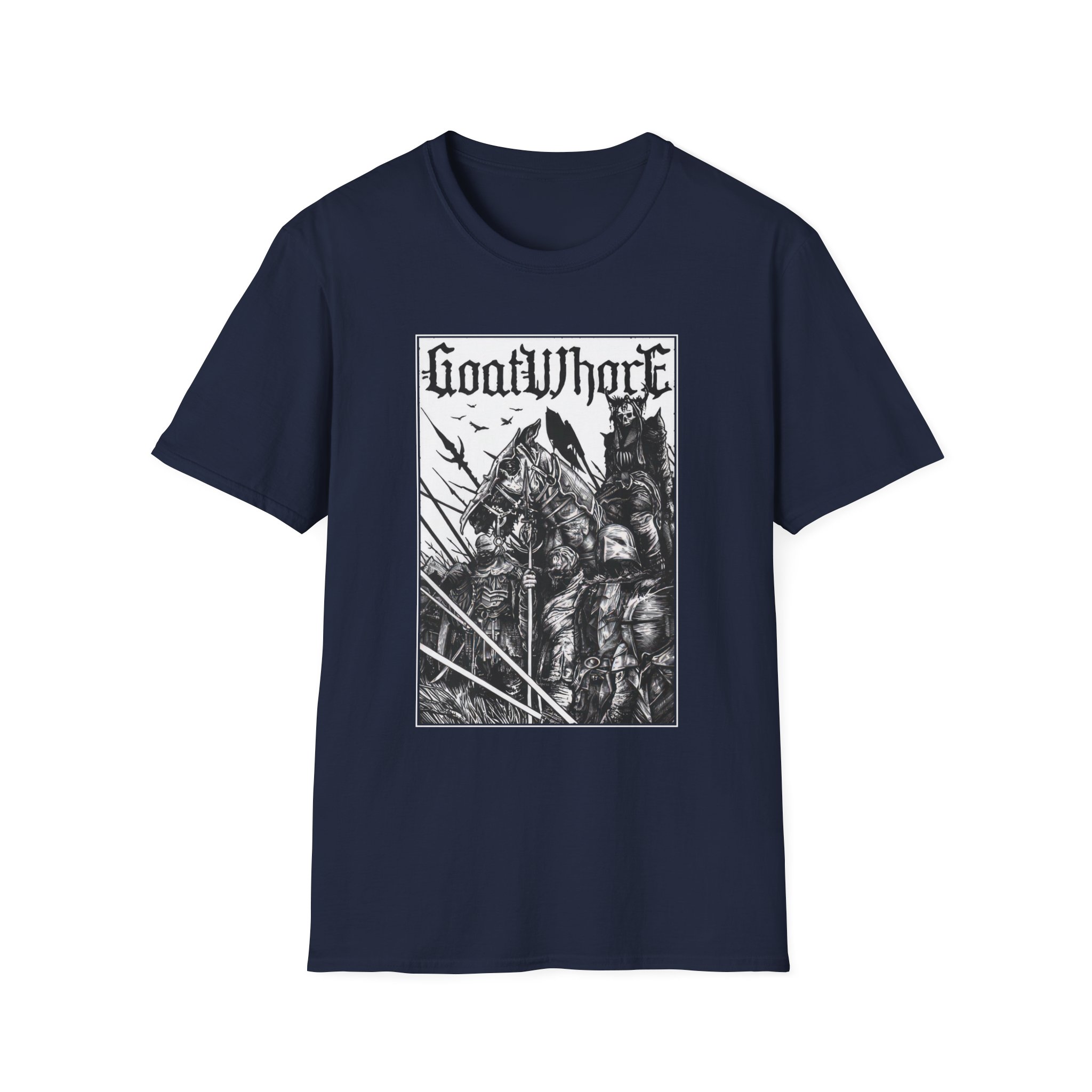 Goatwhore no Mercy Unisex Softstyle T-Shirt - Image 11