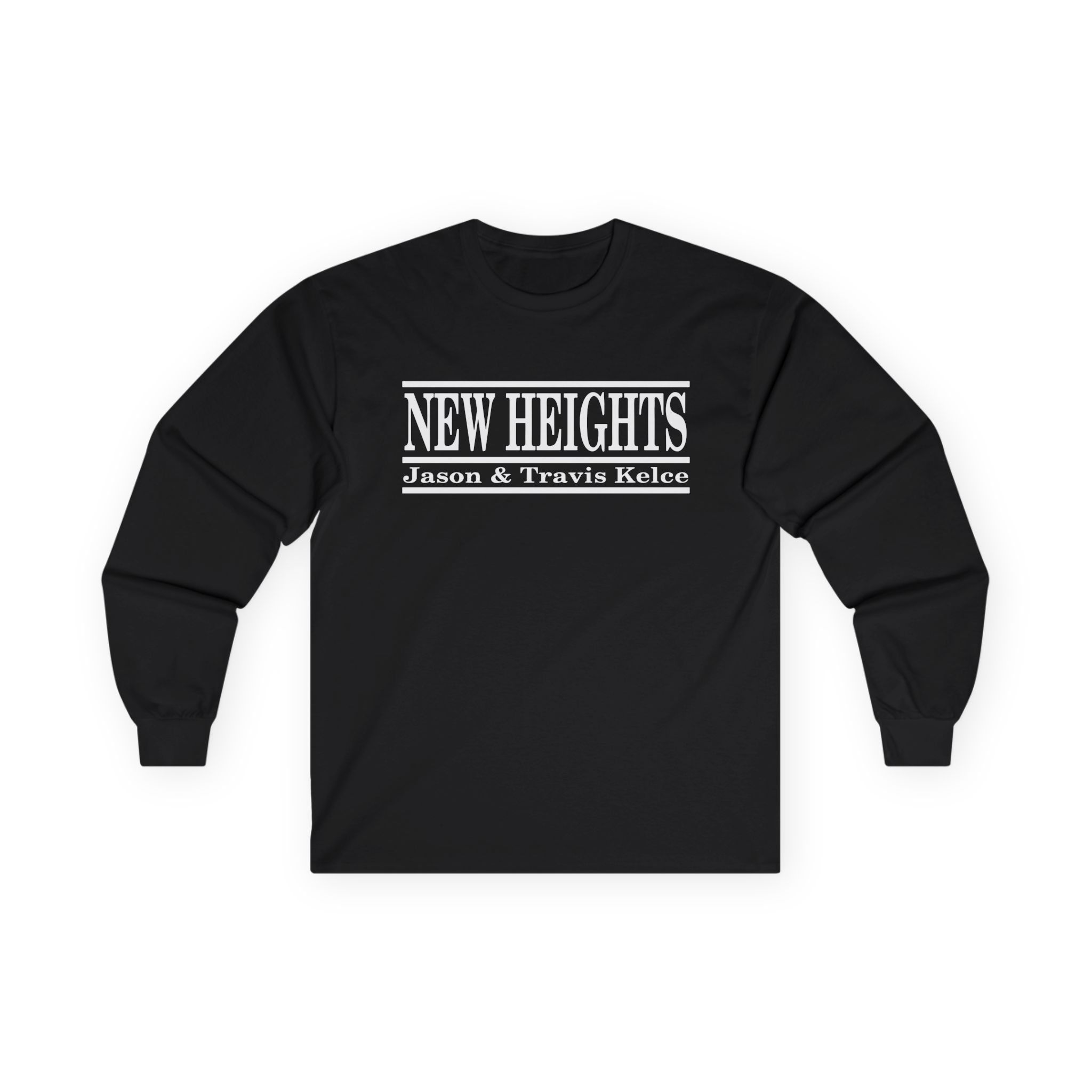 New Heights Jason And Travis Kelce Unisex Ultra Cotton Long Sleeve Tee - Image 3