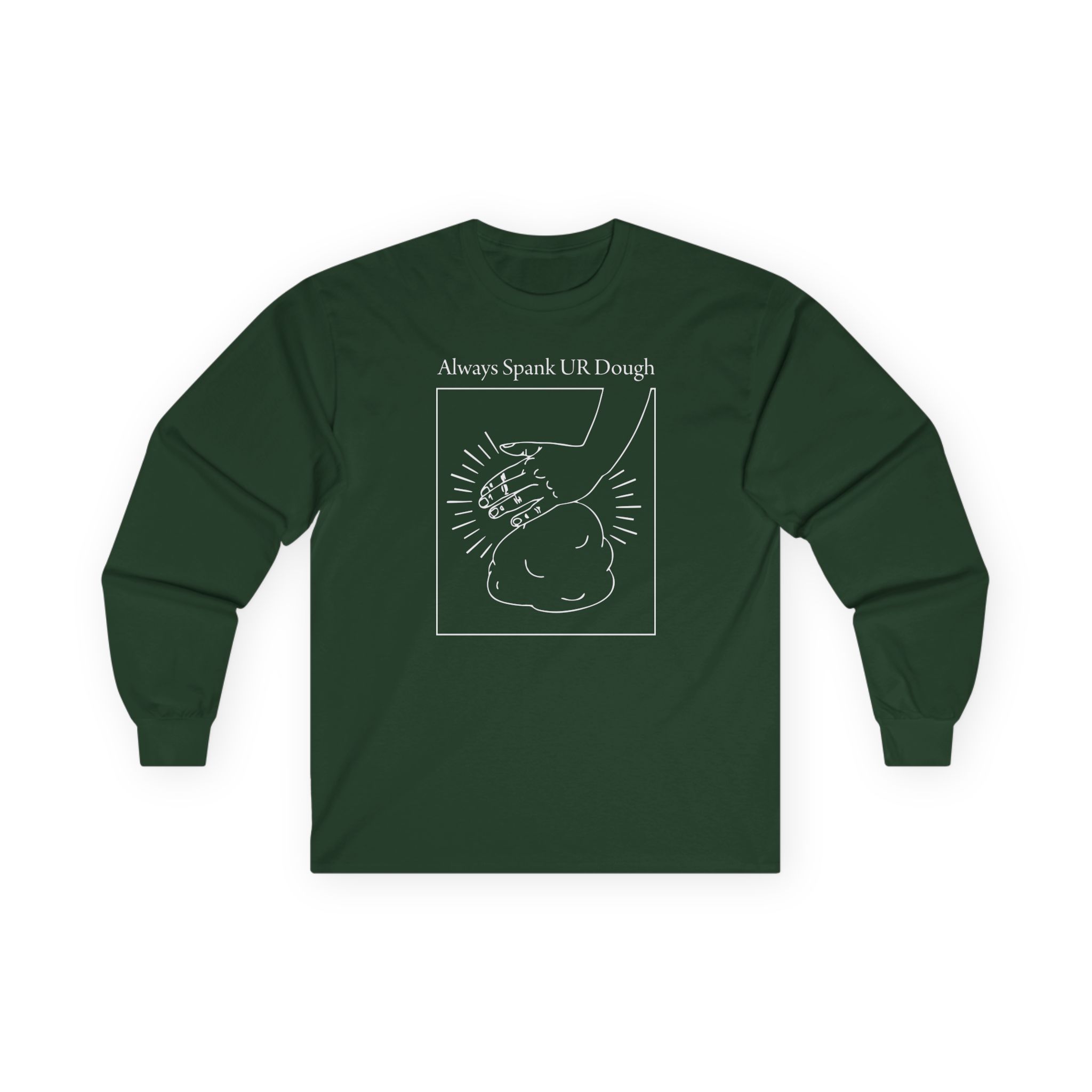 Joshua Weissman Always Spank Ur Dough Unisex Ultra Cotton Long Sleeve Tee - Image 7