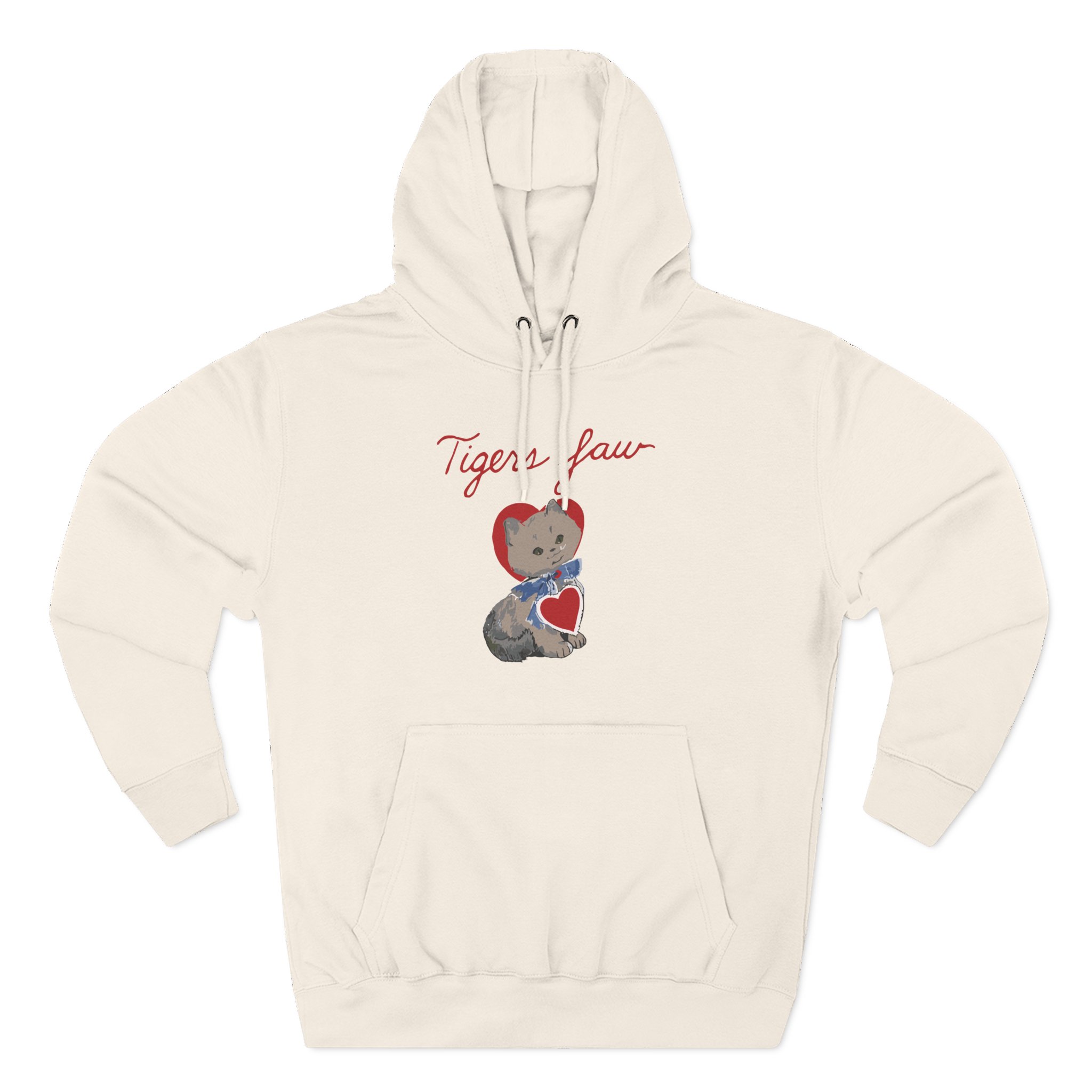 Tigers Jaw kitty baby Three-Panel Fleece Hoodie - Image 9
