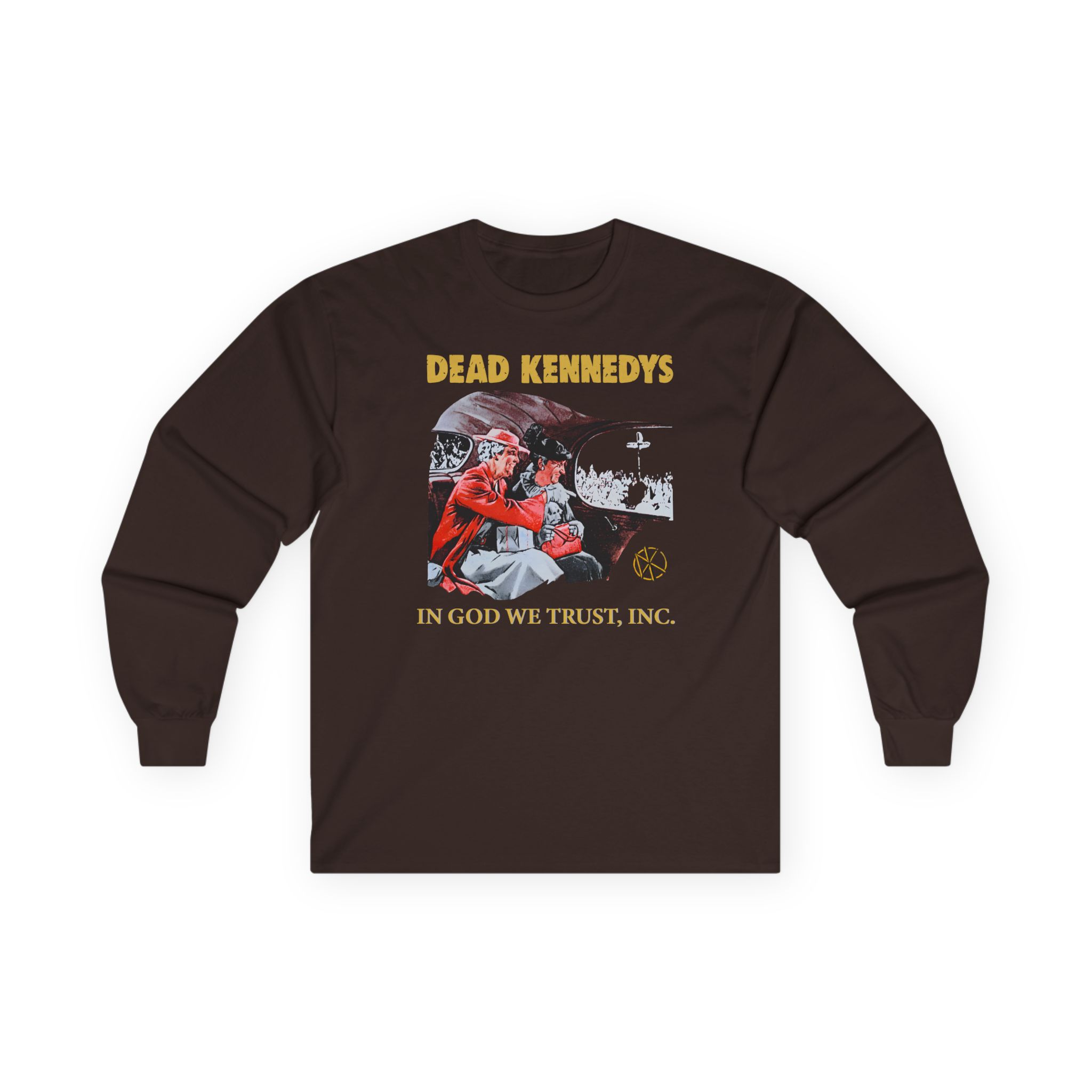 Dead Kennedys In God We Trust Unisex Ultra Cotton Long Sleeve Tee - Image 3