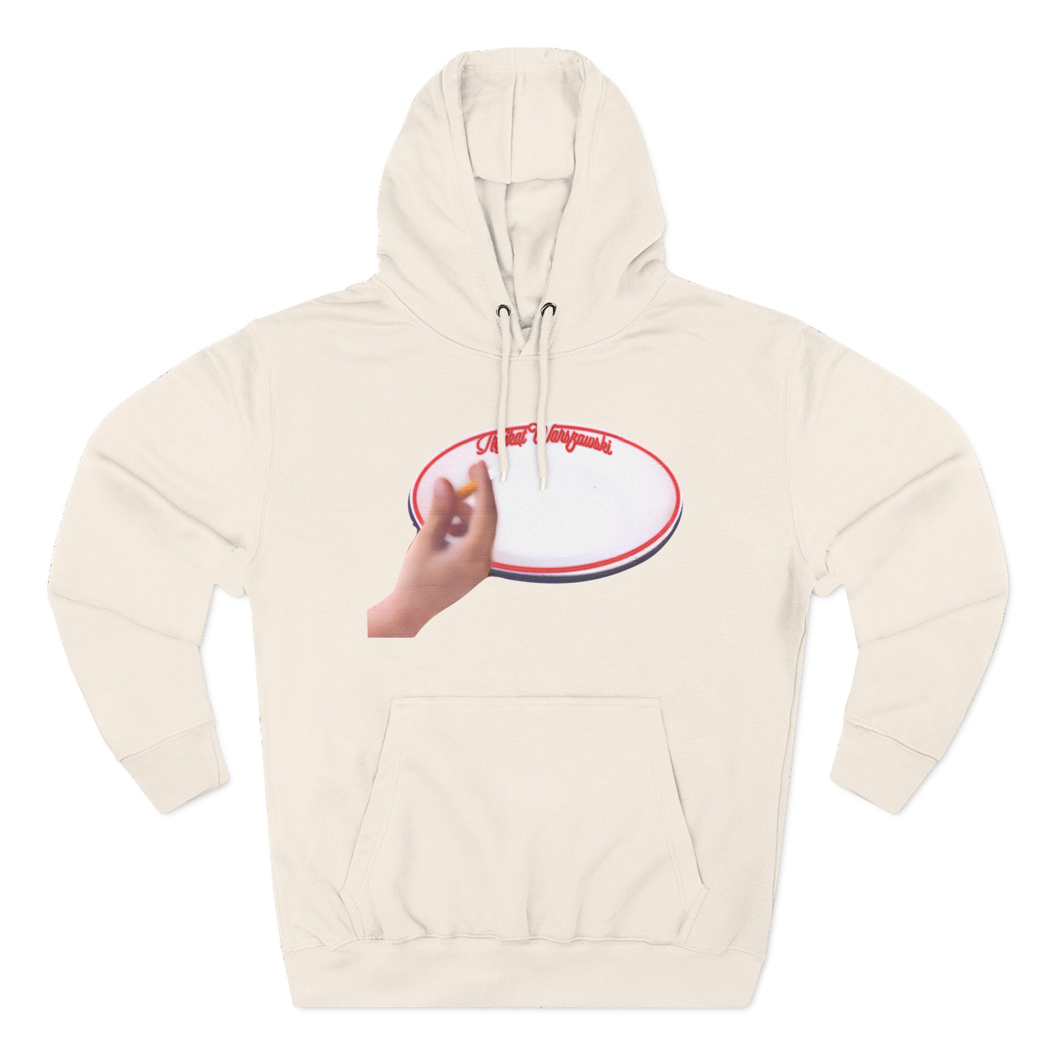 Taco Hemingway Warsaw Triangle Three-Panel Fleece Hoodie - Image 3