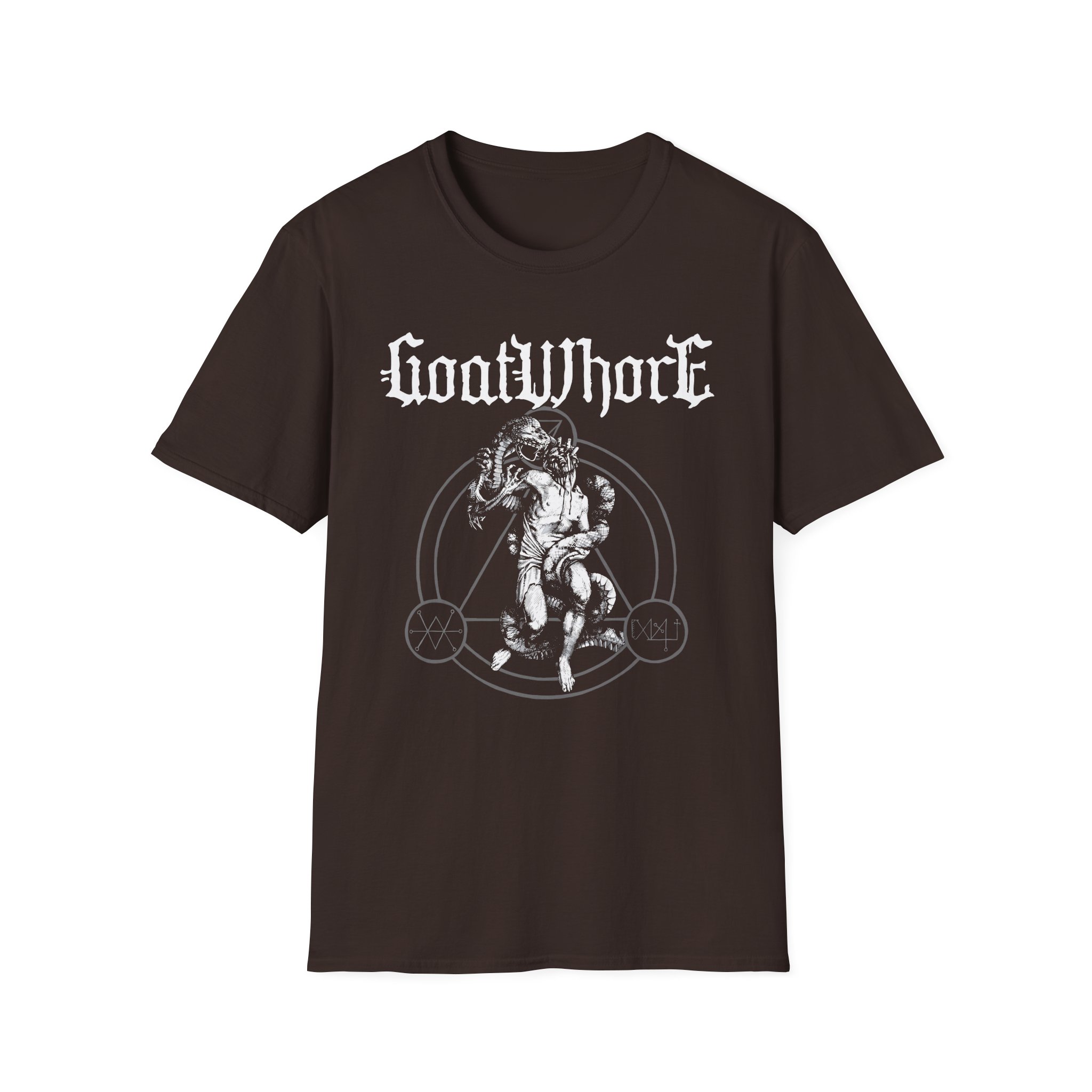 Goatwhore serpent Soul Unisex Softstyle T-Shirt - Image 3
