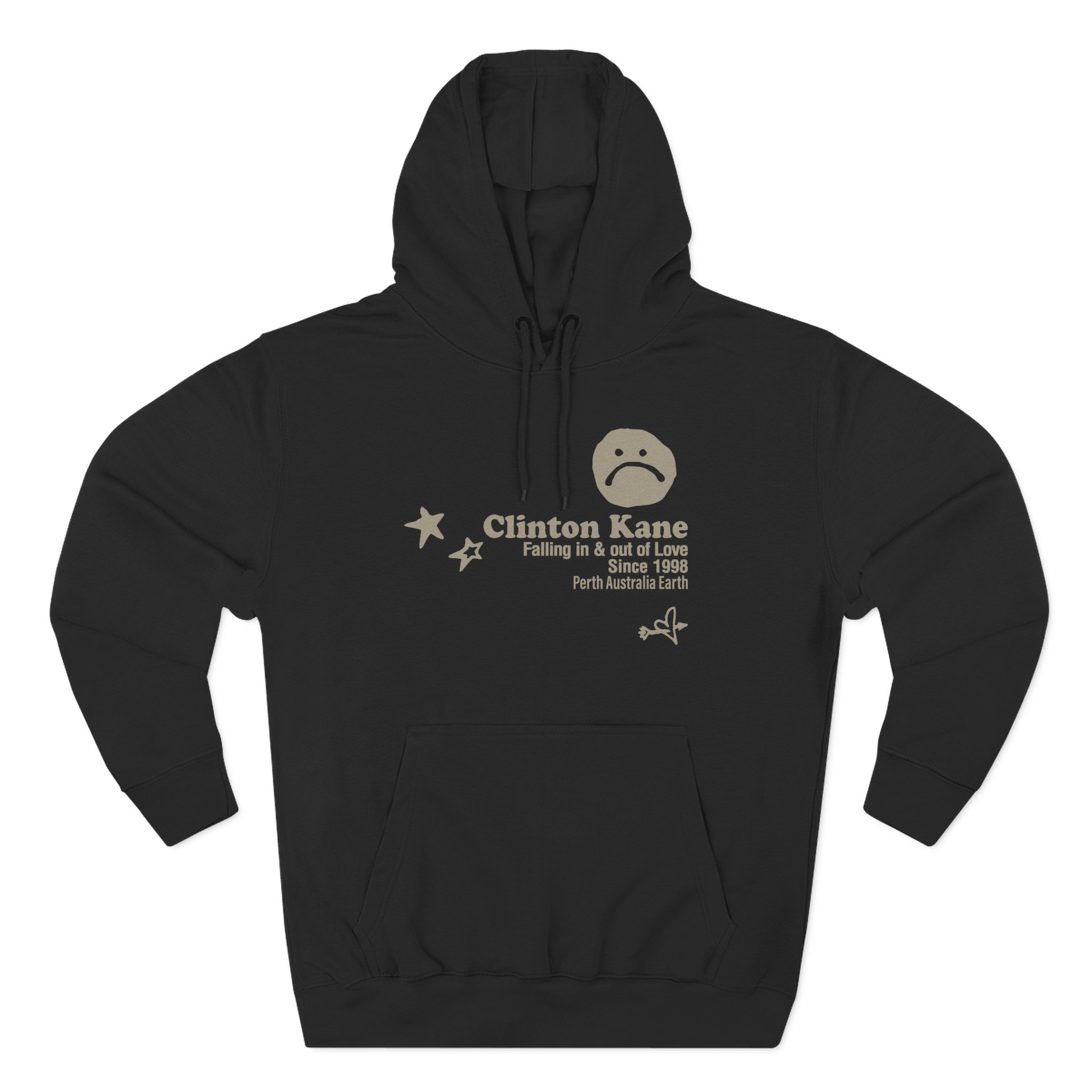 Clinton Kane Falling in & Out of Love Since 1998 Tour Three-Panel Fleece Hoodie