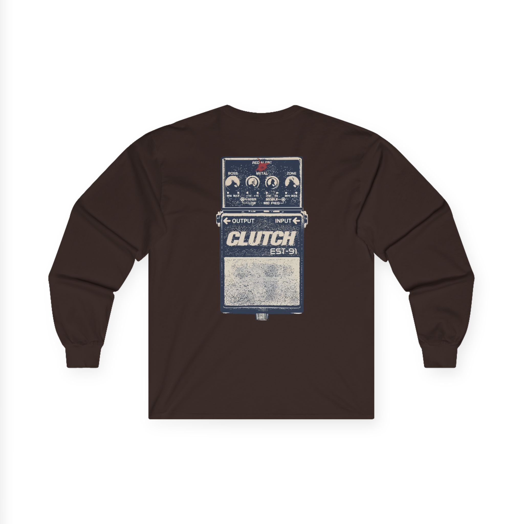 Clutch Red Alert Unisex Ultra Cotton Long Sleeve Tee - Image 6