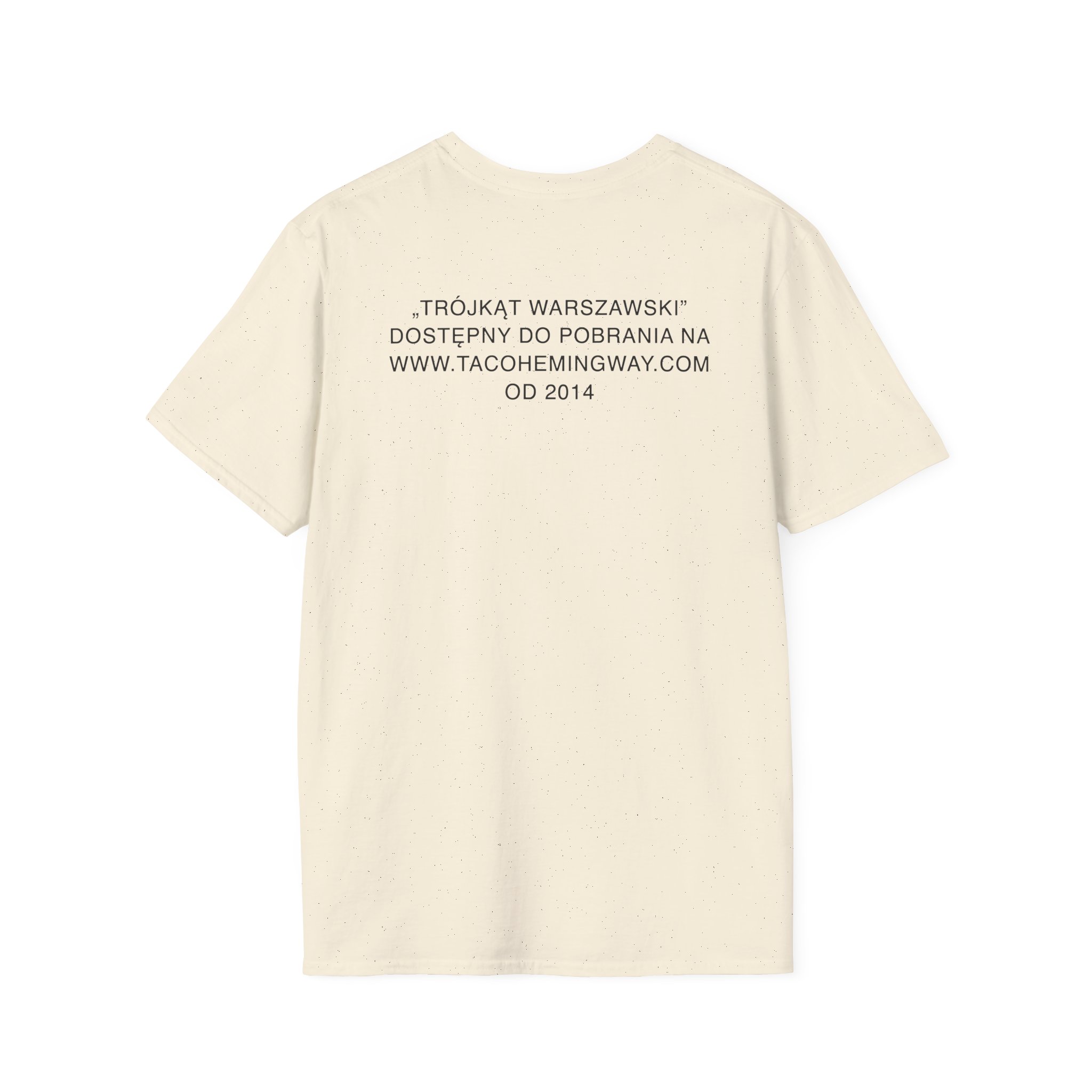Taco Hemingway Warsaw Triangle Unisex Softstyle T-Shirt - Image 10