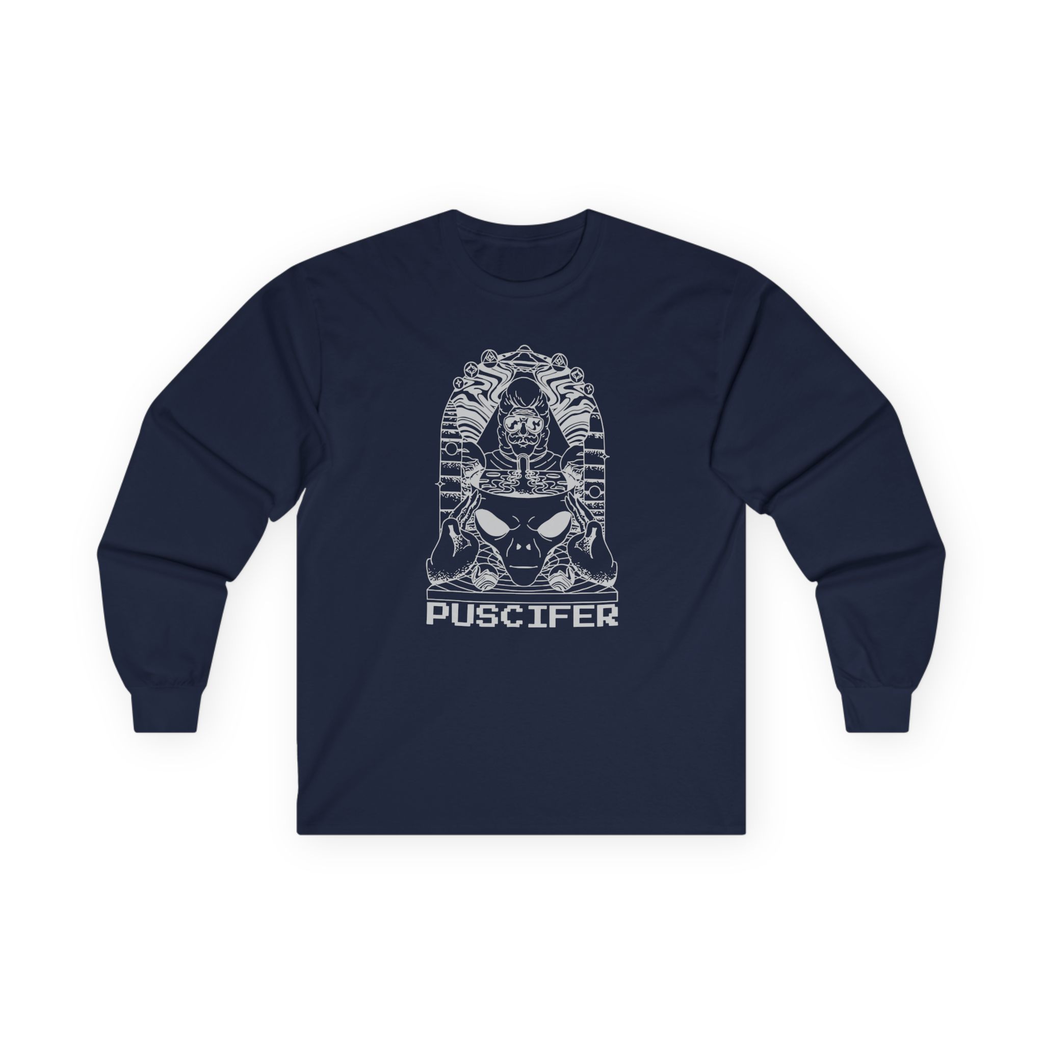 Puscifer Alien Exist Unisex Ultra Cotton Long Sleeve Tee - Image 5