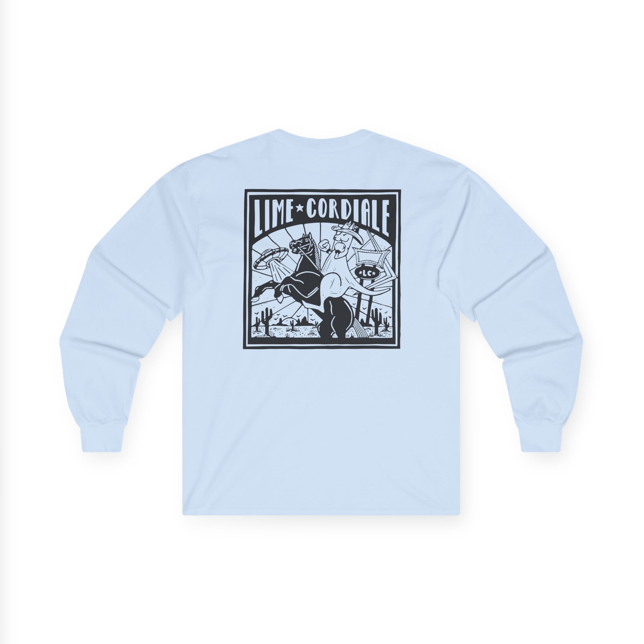 Lime Cordiale Unisex Ultra Cotton Long Sleeve Tee - Image 8