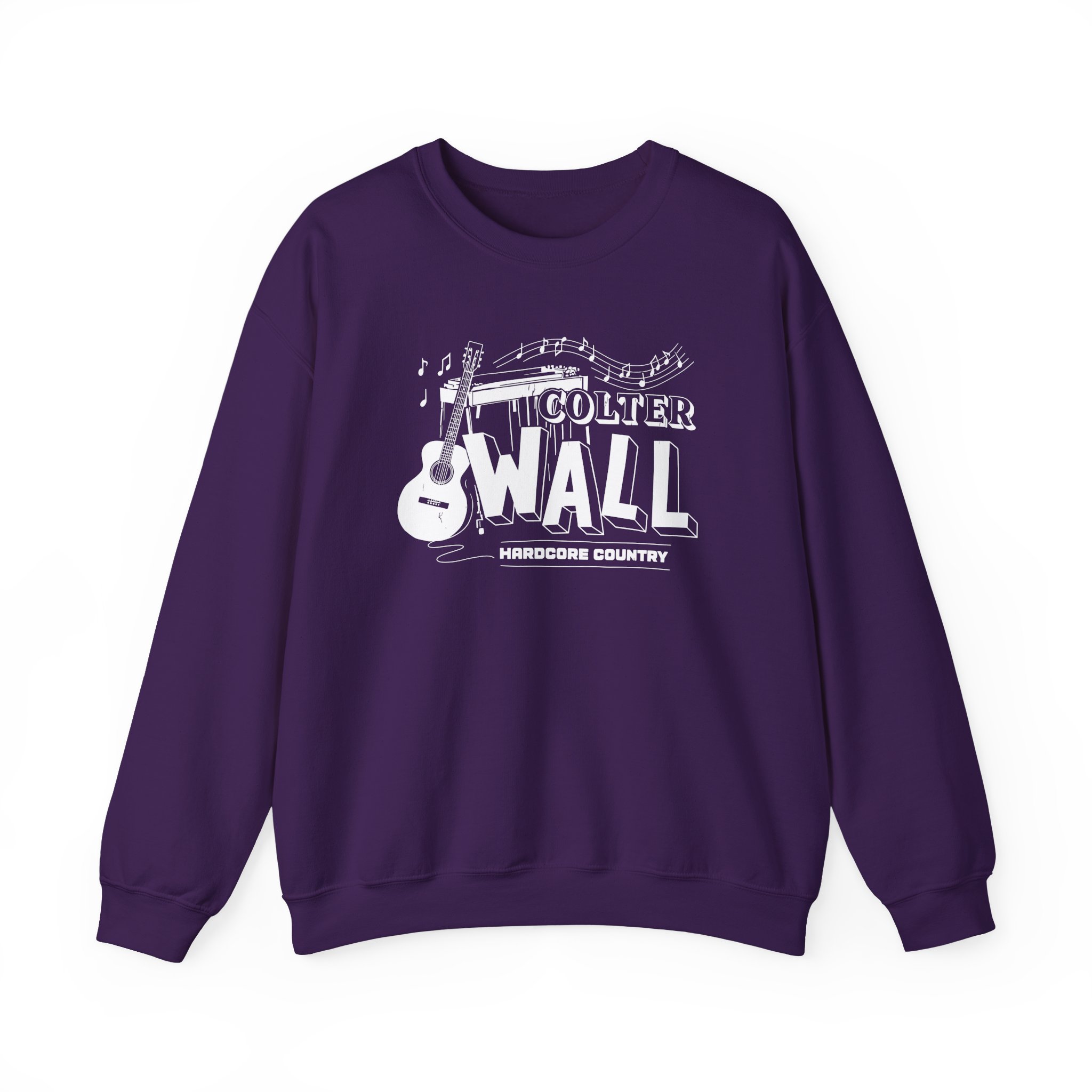 Colter Wall Hardcore Country Unisex Heavy Blend™ Crewneck Sweatshirt - Image 15