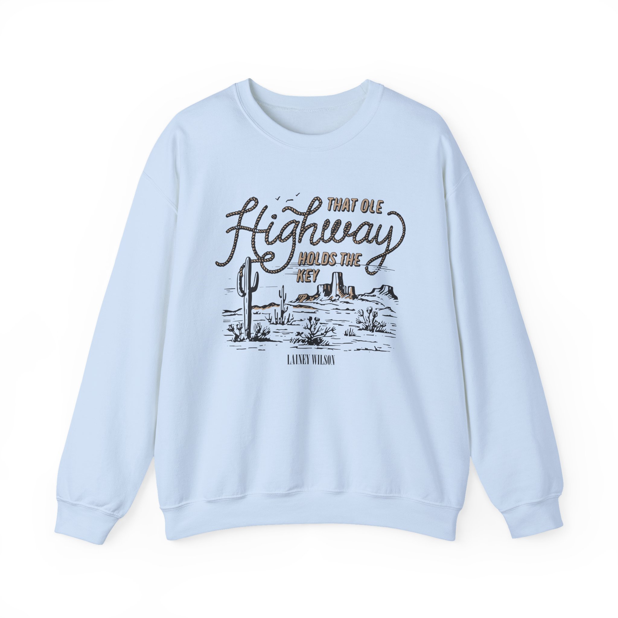 Lainey Wilson Highway Unisex Heavy Blend™ Crewneck Sweatshirt - Image 15