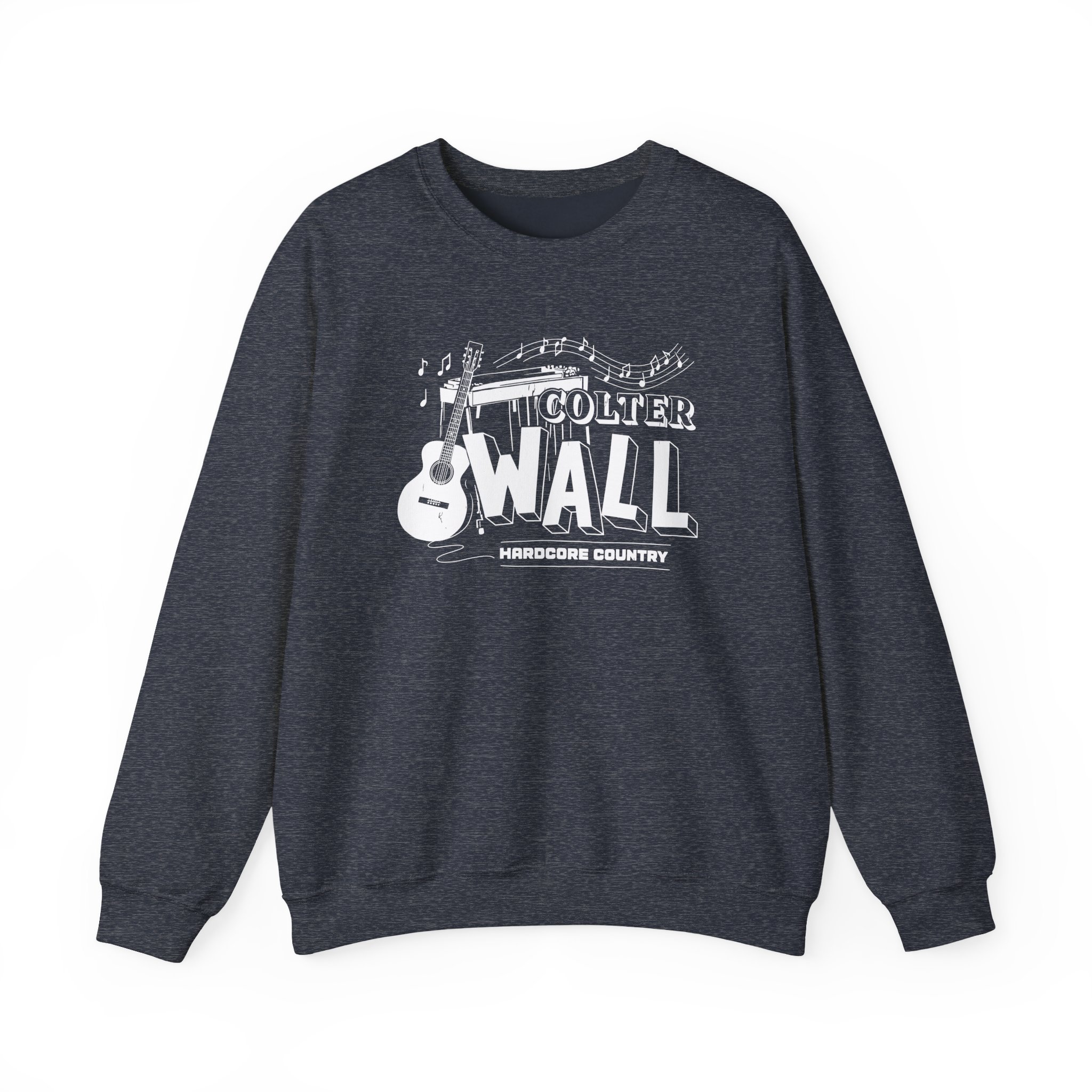 Colter Wall Hardcore Country Unisex Heavy Blend™ Crewneck Sweatshirt - Image 9