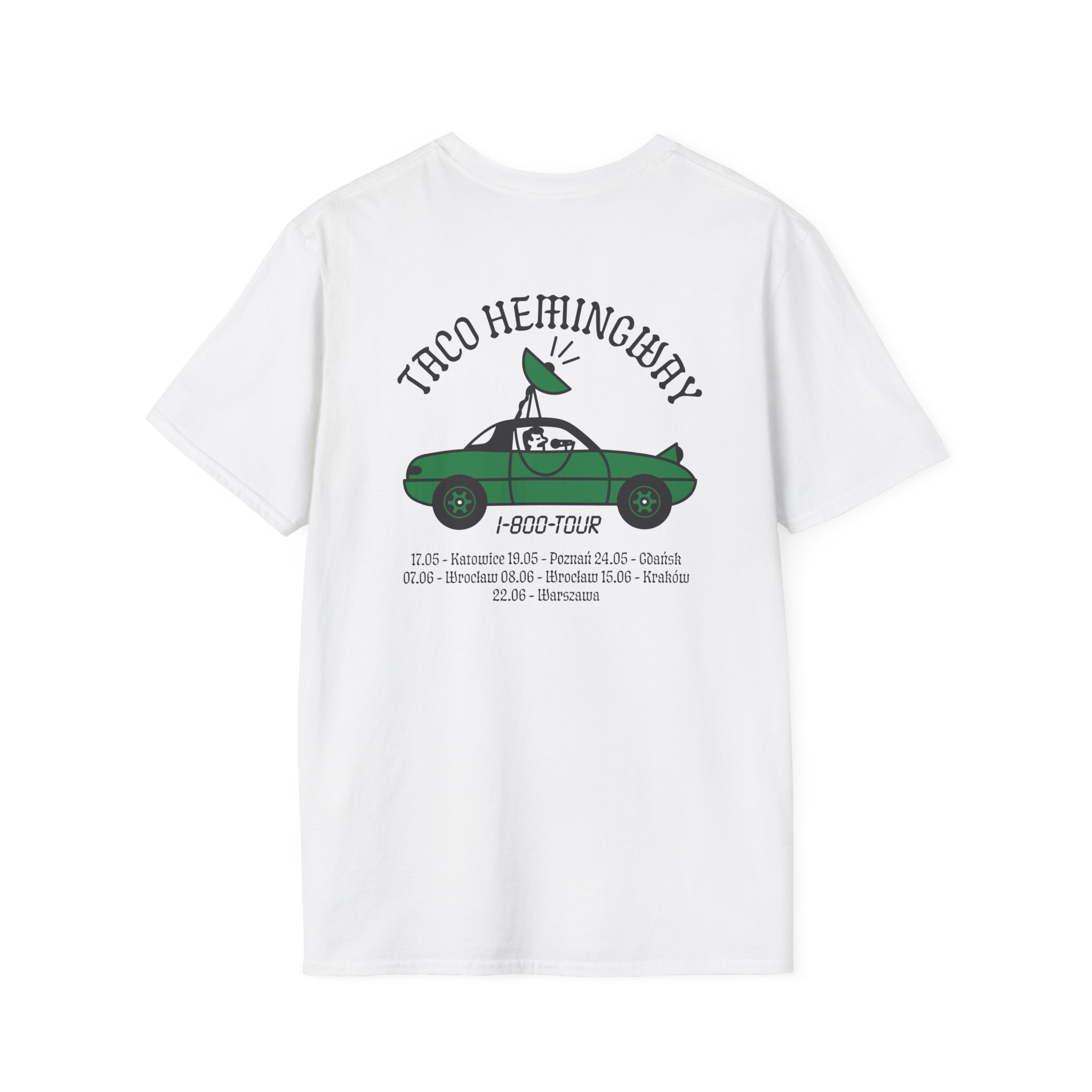 Taco Hemingway 1-800-tour Unisex Softstyle T-Shirt - Image 2