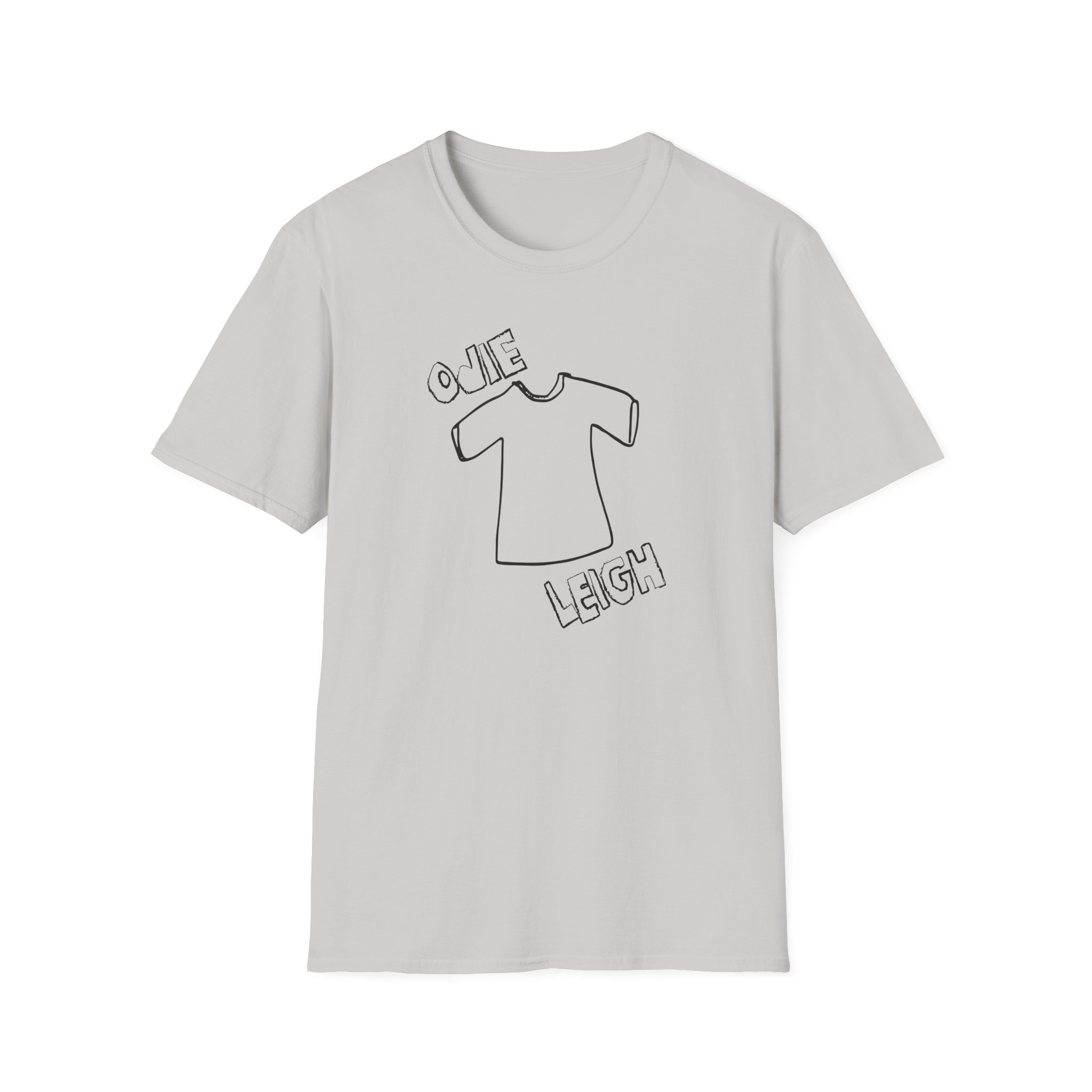 Odie Leigh My Name on a Unisex Softstyle T-Shirt - Image 5