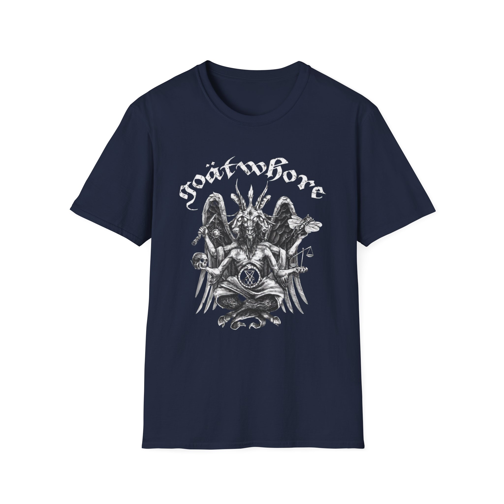 Goatwhore who Needs a God When You've Got Satan Unisex Softstyle T-Shirt - Image 5