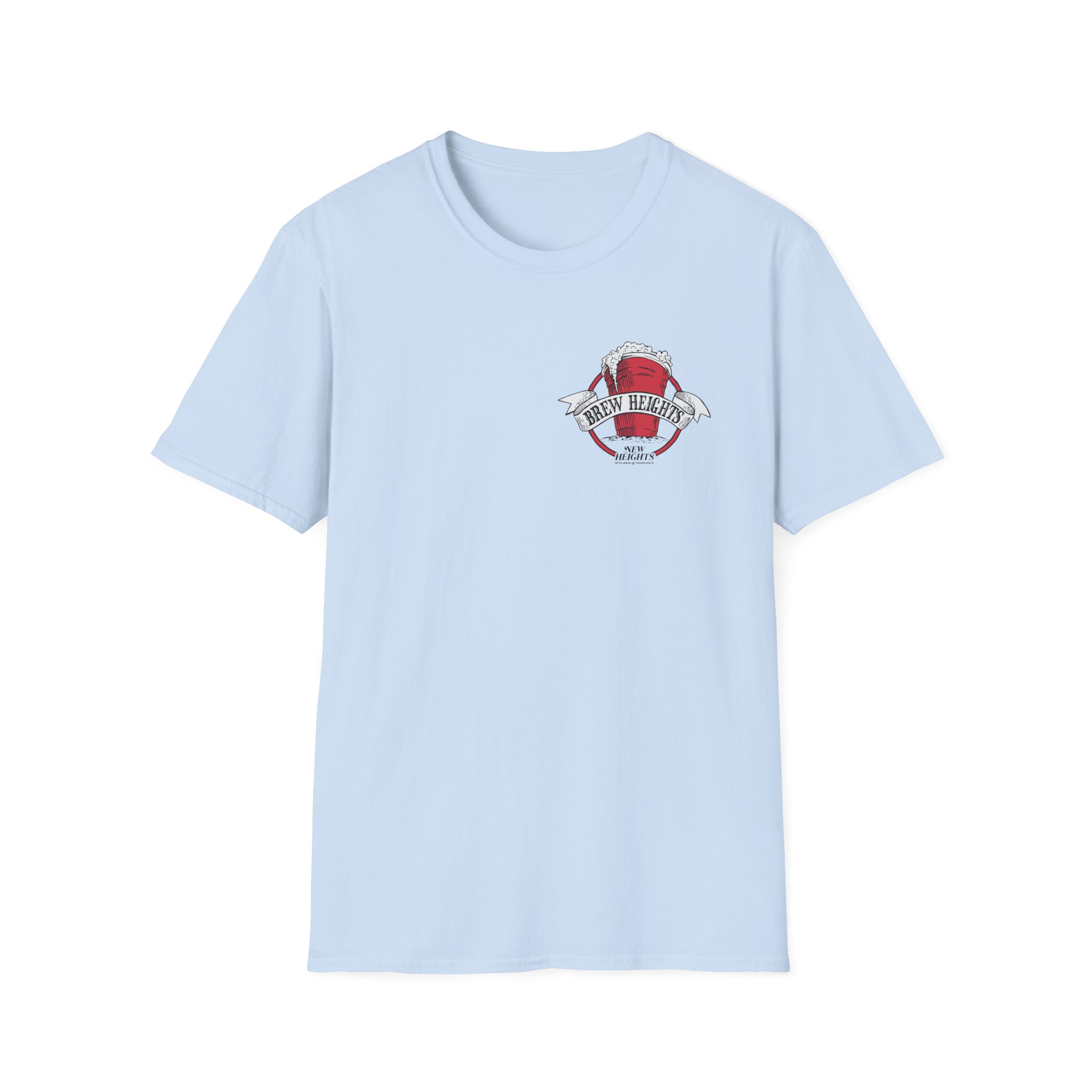 New Heights Brew Heights Left Chest Unisex Softstyle T-Shirt