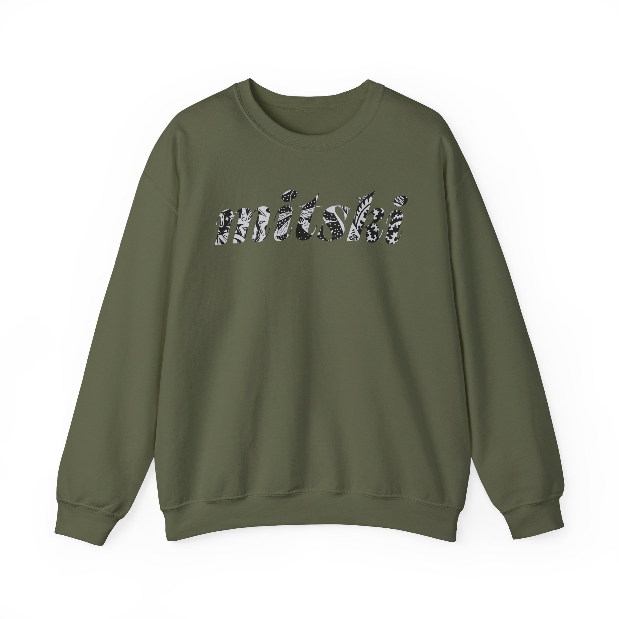 Mitski Flower Logo Unisex Heavy Blend™ Crewneck Sweatshirt - Image 11
