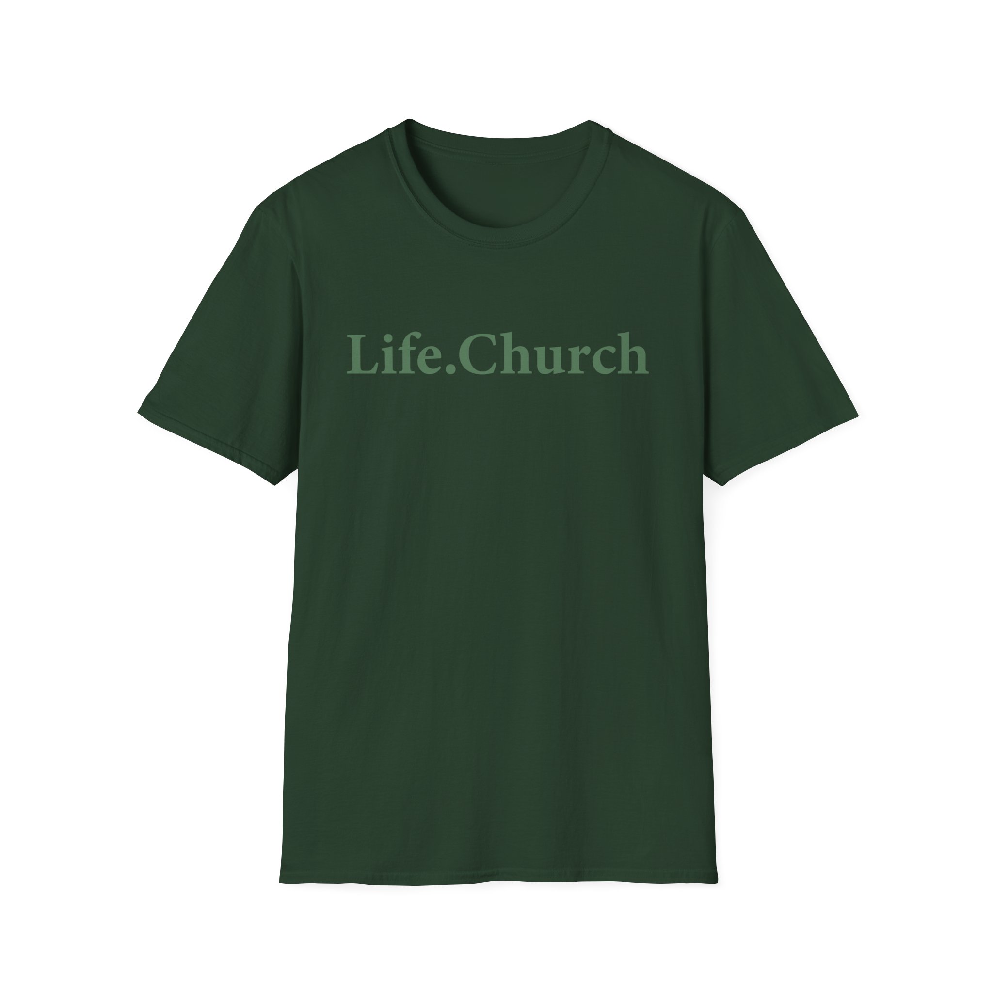 Life Church Two-tone Heavyweight Unisex Softstyle T-Shirt - Image 17