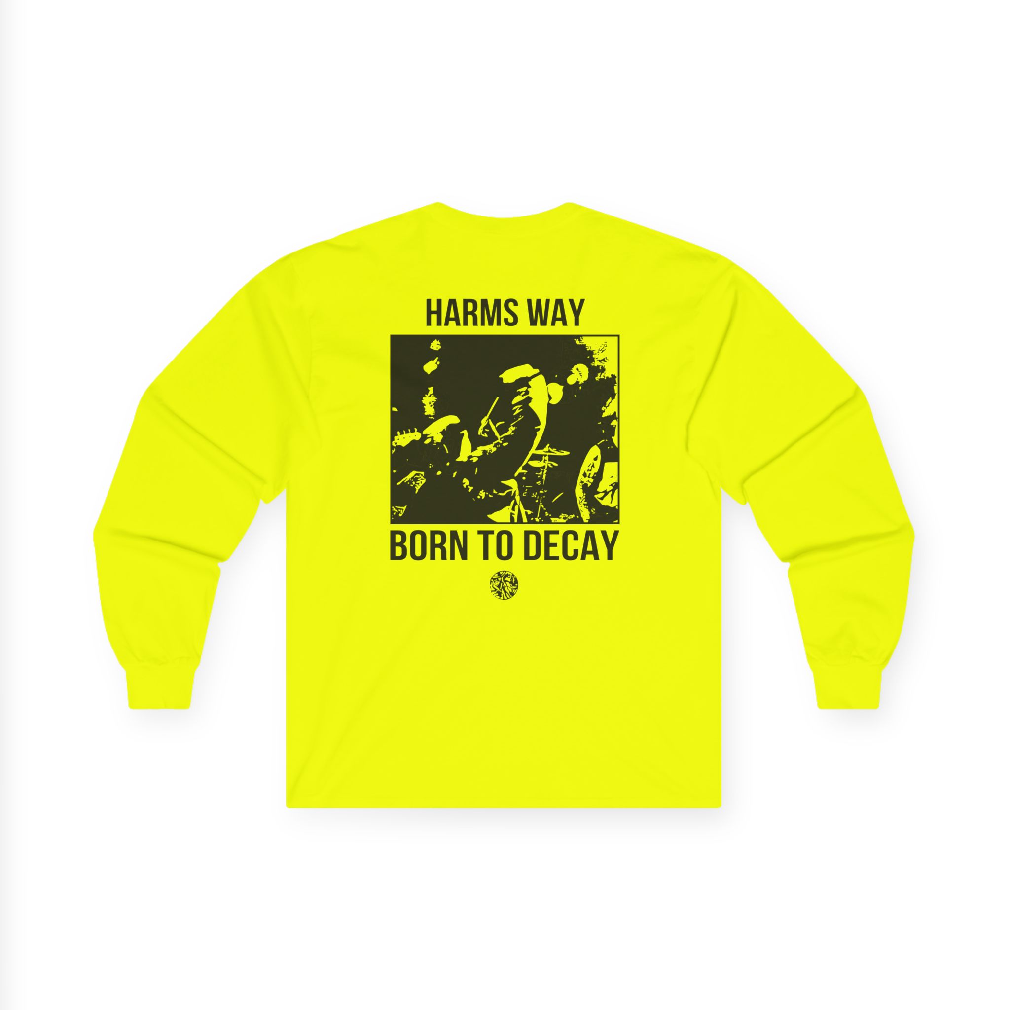 Harms Way Silent Wolf Unisex Ultra Cotton Long Sleeve Tee - Image 8