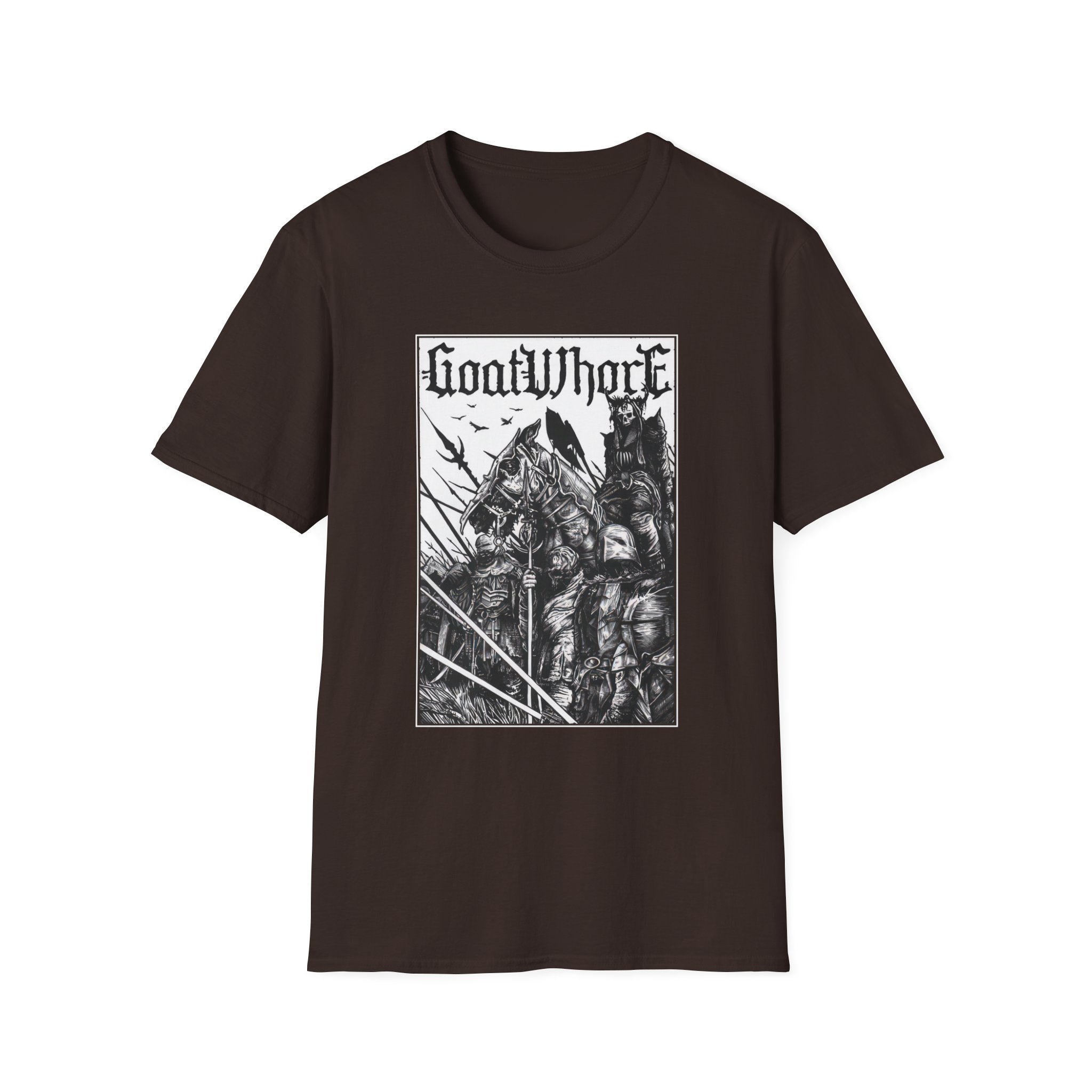 Goatwhore no Mercy Unisex Softstyle T-Shirt - Image 5