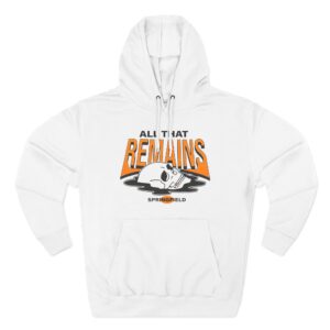 All That Remains Springfield Skull Three-Panel Fleece Hoodie
