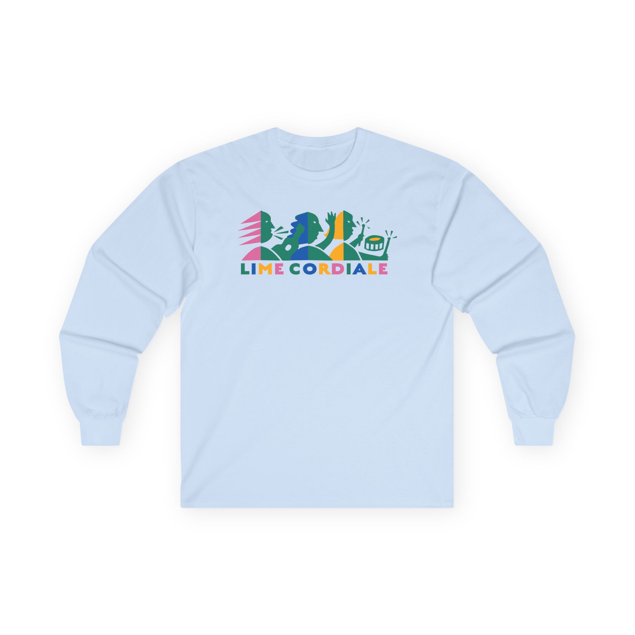 Lime Cordiale Logo Unisex Ultra Cotton Long Sleeve Tee - Image 5