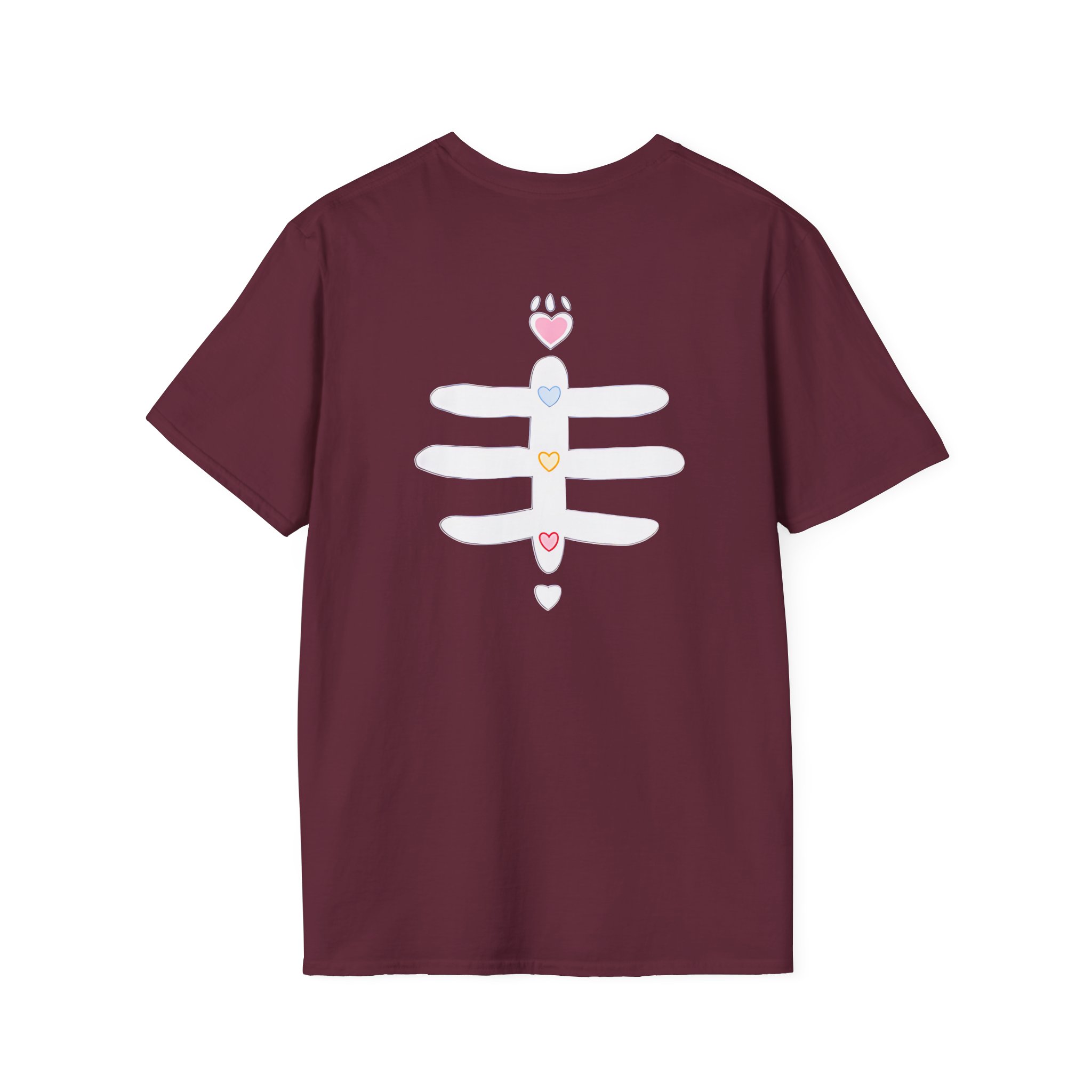 Aphmau Sugar Skull Cat Unisex Softstyle T-Shirt - Image 4