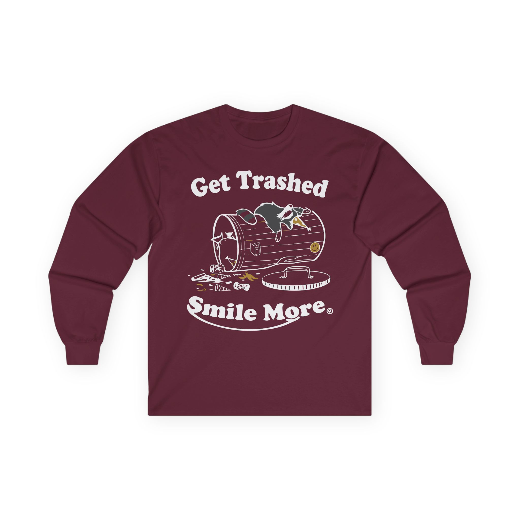 Roman Atwood Get Trashed Unisex Ultra Cotton Long Sleeve Tee - Image 3
