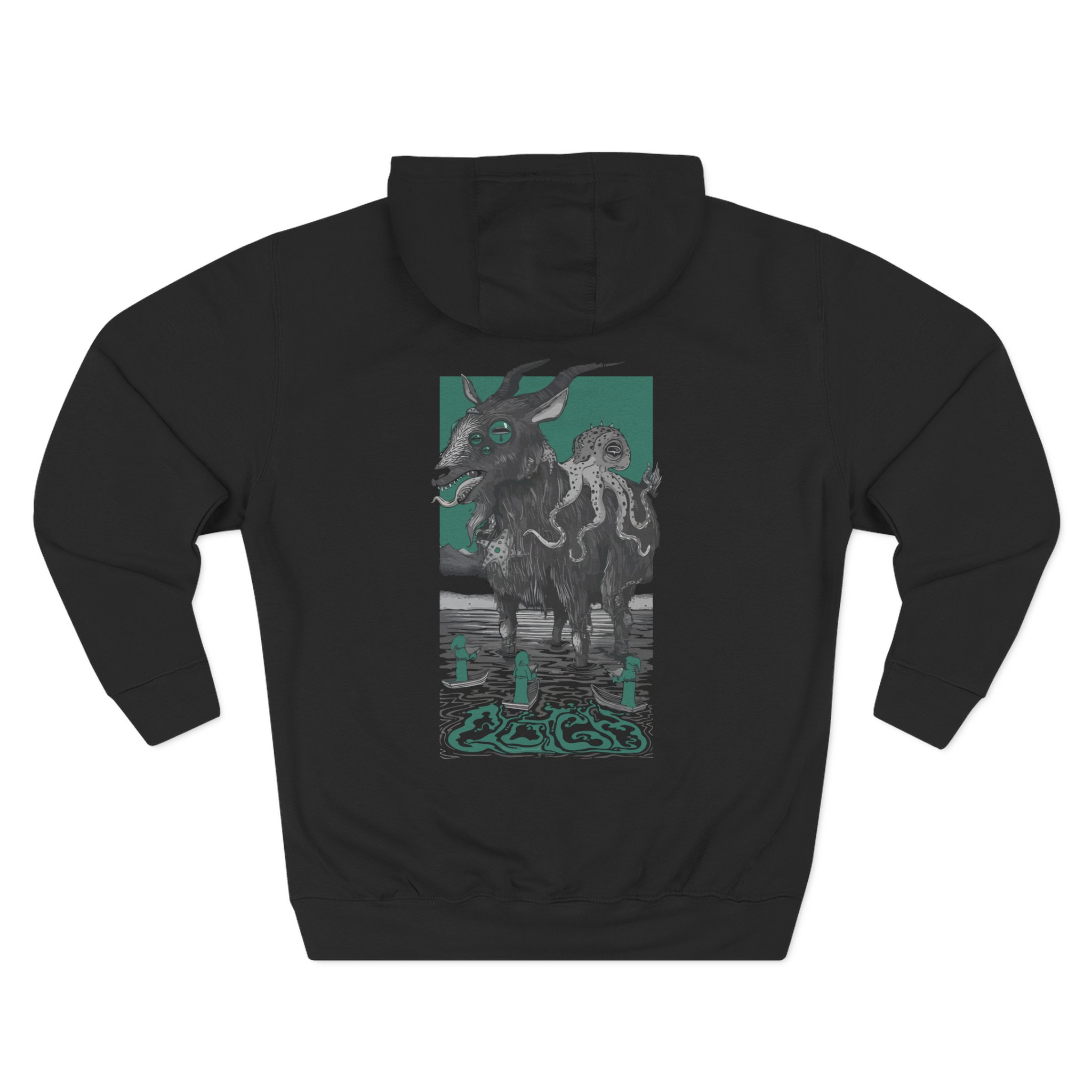 Clutch Mazza Swollen Goat Three-Panel Fleece Hoodie - Image 2