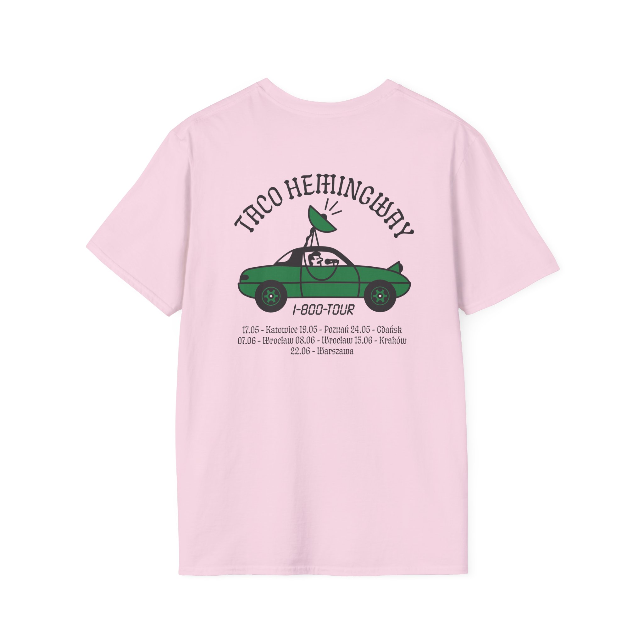 Taco Hemingway 1-800-tour Unisex Softstyle T-Shirt - Image 14