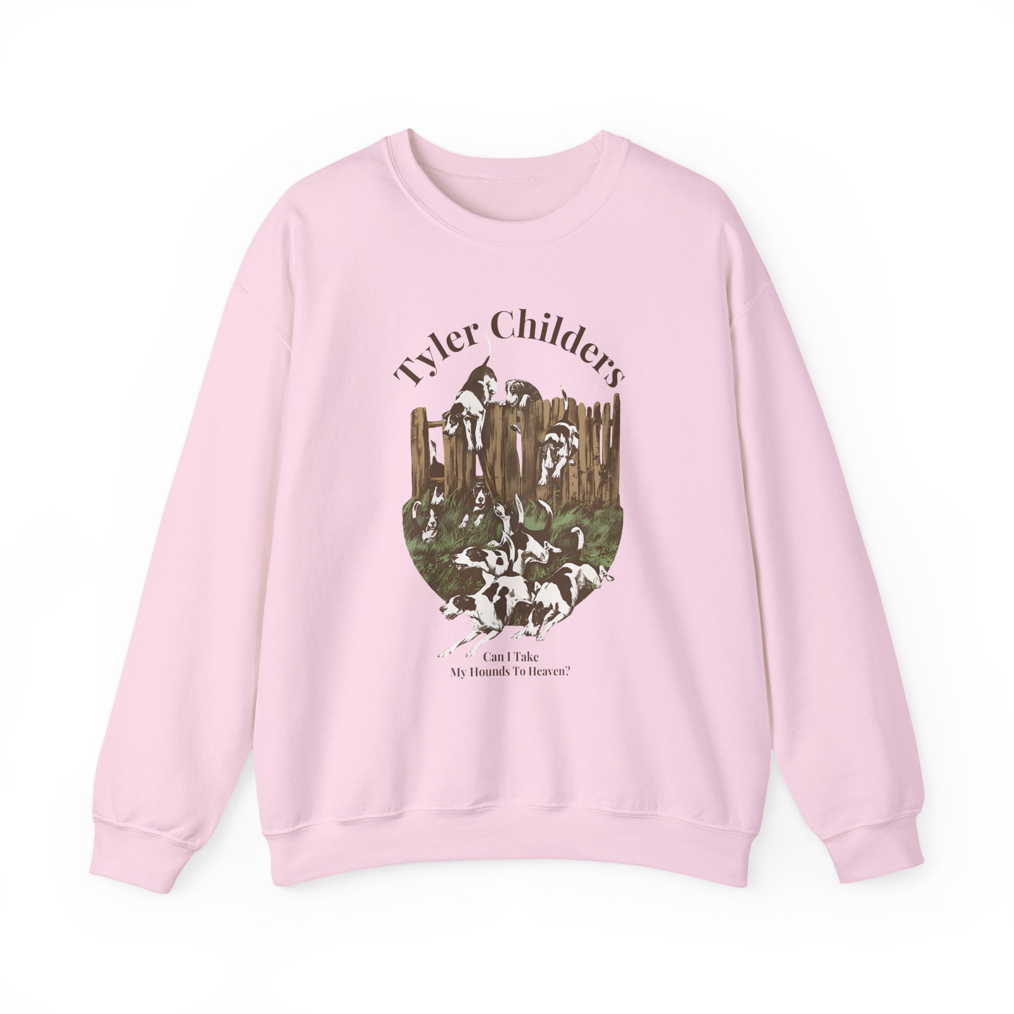 Tyler Childers Grey Hounds Unisex Heavy Blend™ Crewneck Sweatshirt - Image 13