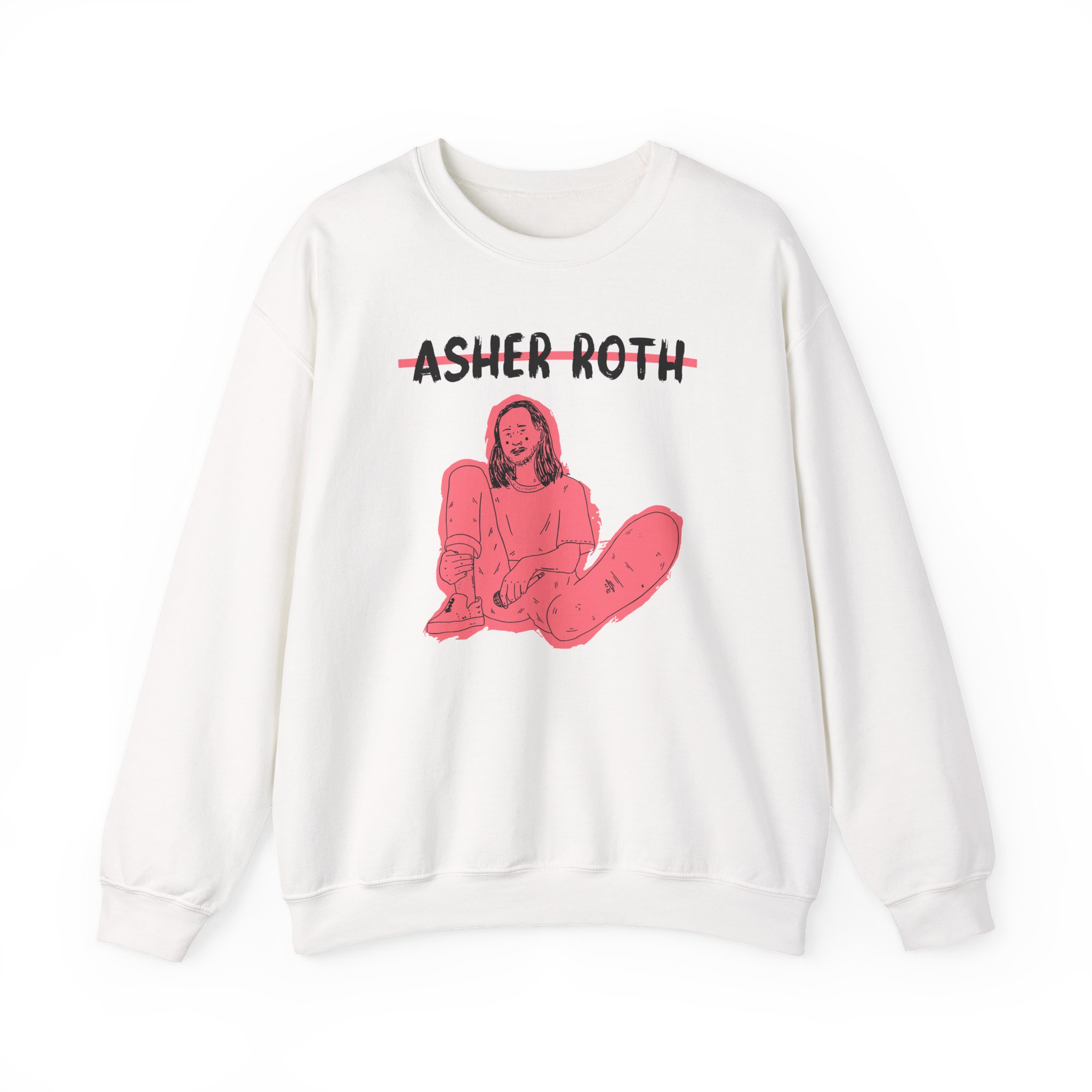 Asher Roth Live Unisex Heavy Blend™ Crewneck Sweatshirt - Image 3