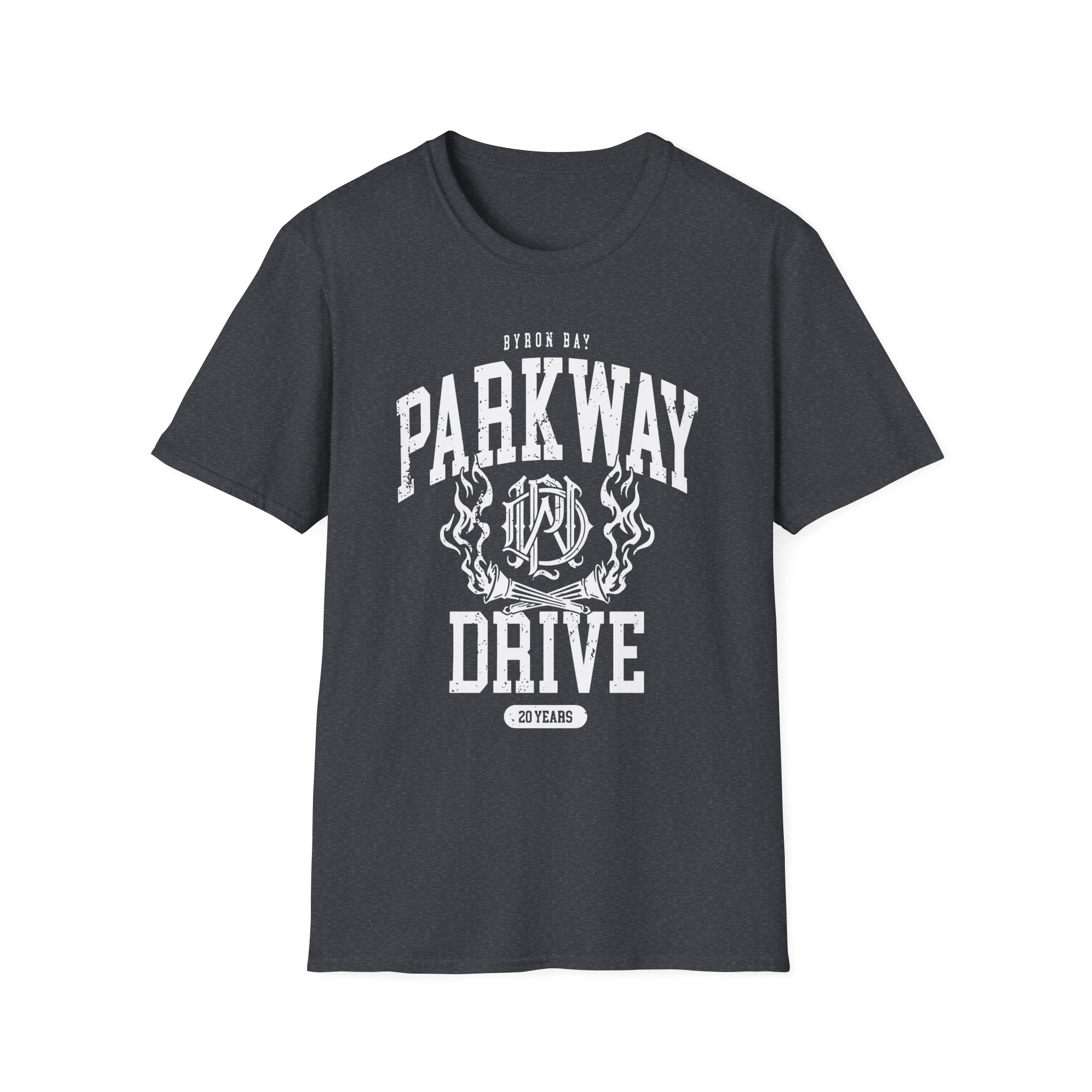 Parkway Drive 20-year-anniversary Unisex Softstyle T-Shirt - Image 17