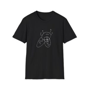 Carl Barron Upside Down Flies Unisex Softstyle T-Shirt